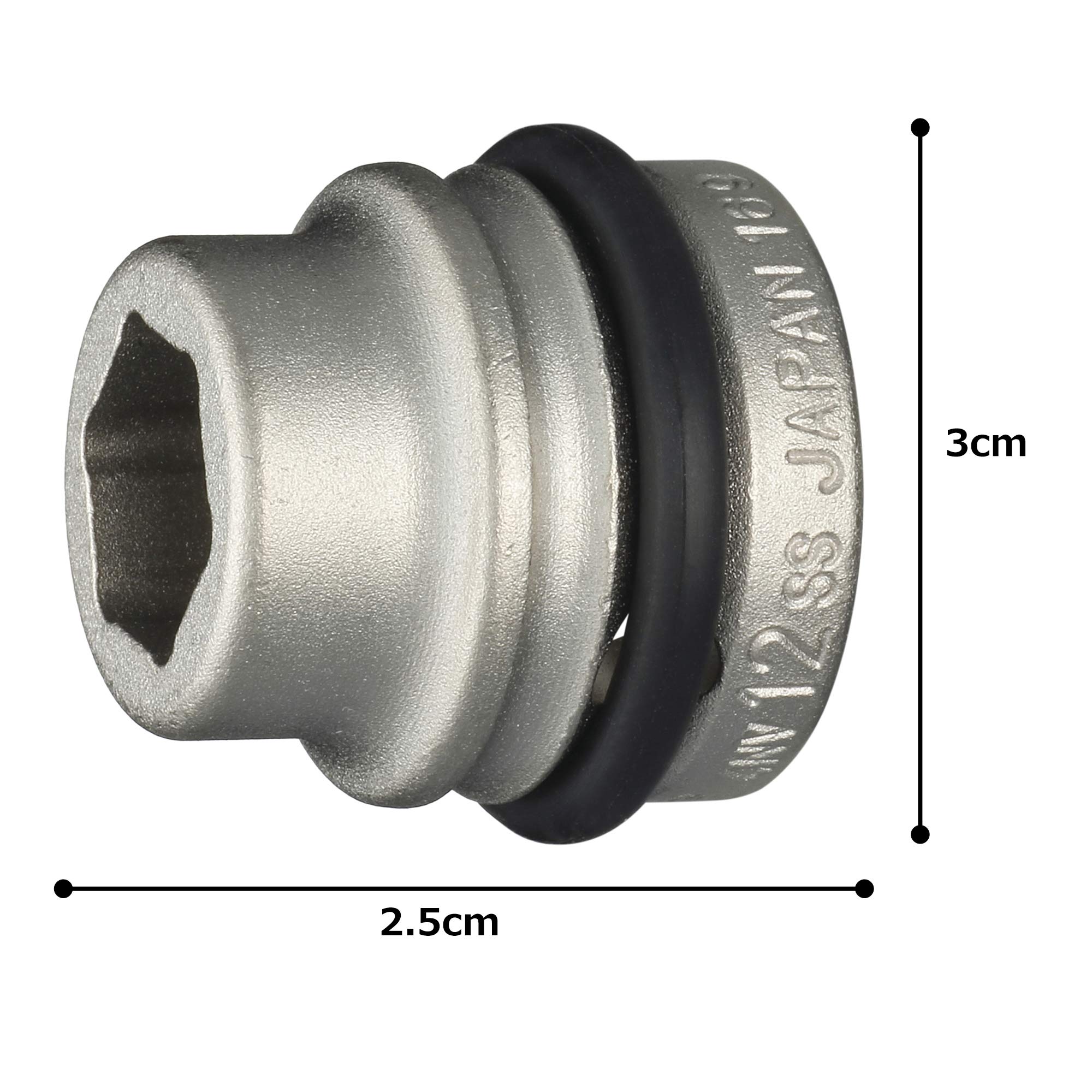 토네 4NV-12SS 임팩트 숏소켓 12.7mm 12mm 이미지 5