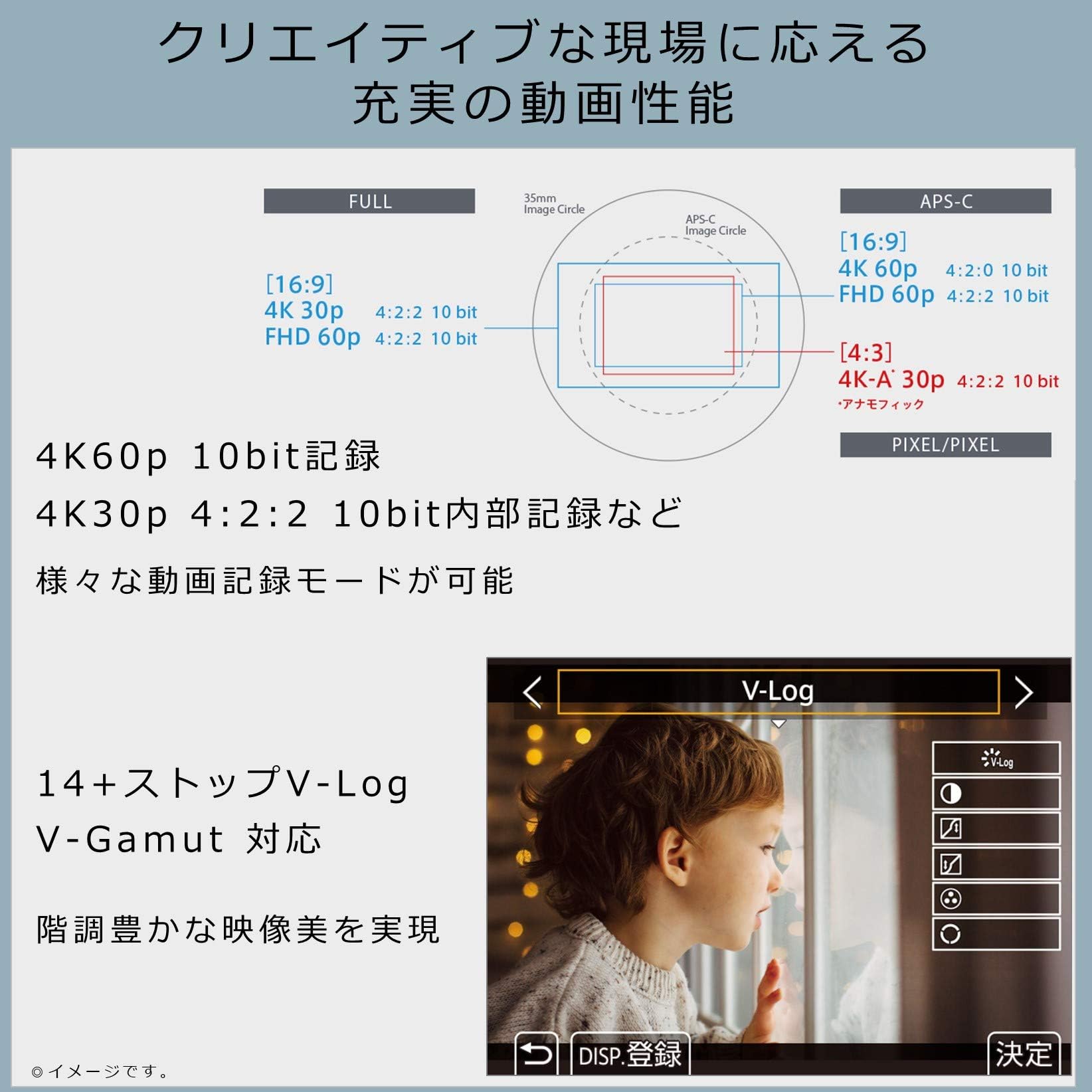 파나소닉 루믹스 S5 미러리스 카메라 블랙 DC-S5K-K DMW-BLK22 이미지 3