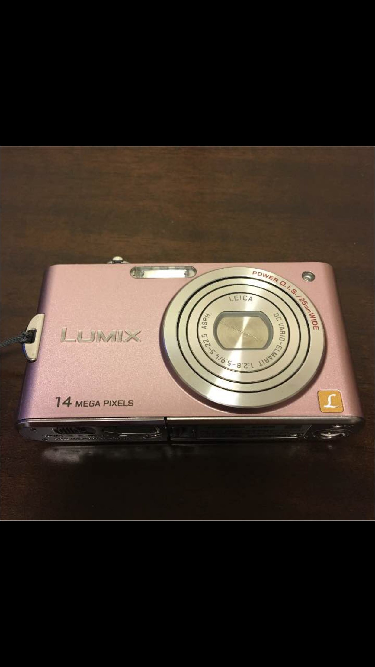 파나소닉 루믹스 스위트핑크 DMC-FX66-P 디지털카메라 이미지 2