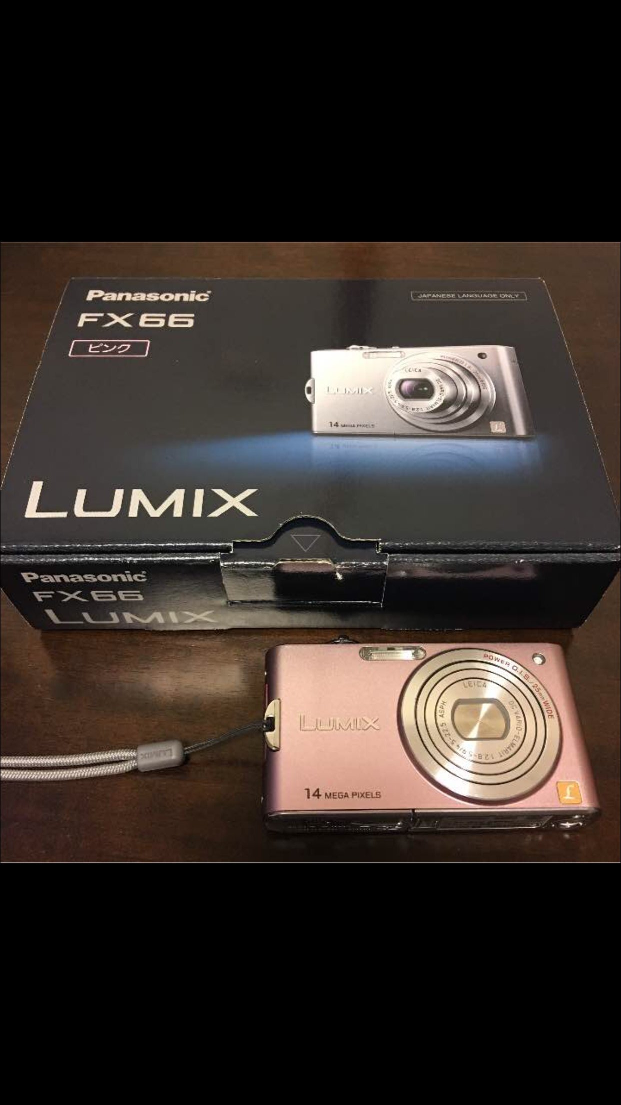 파나소닉 루믹스 스위트핑크 DMC-FX66-P 디지털카메라