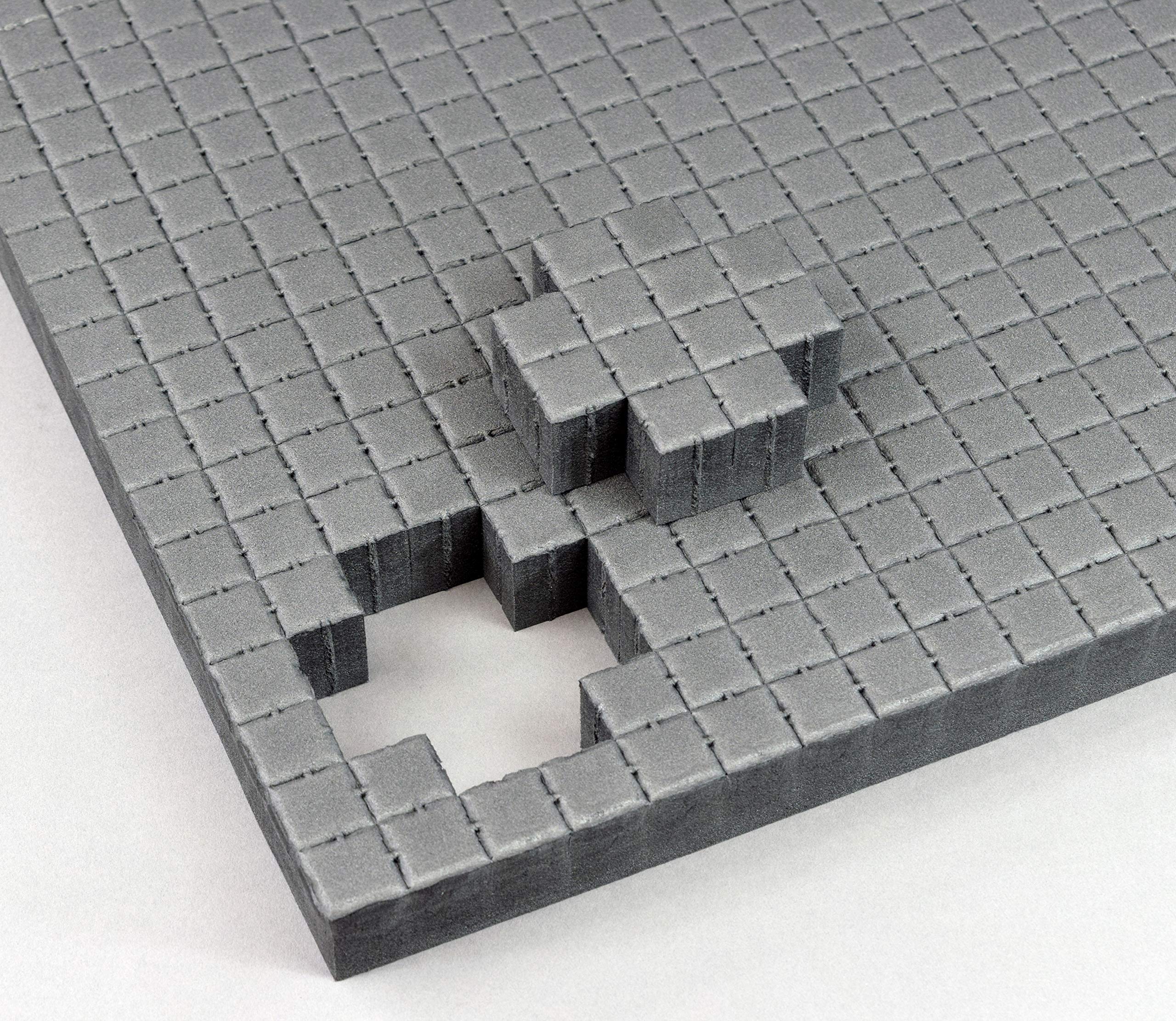 호잔 완충 우레탄 B-87 520x340x30mm 점착 스티커 없음 블록형 절개 포함 이미지 5