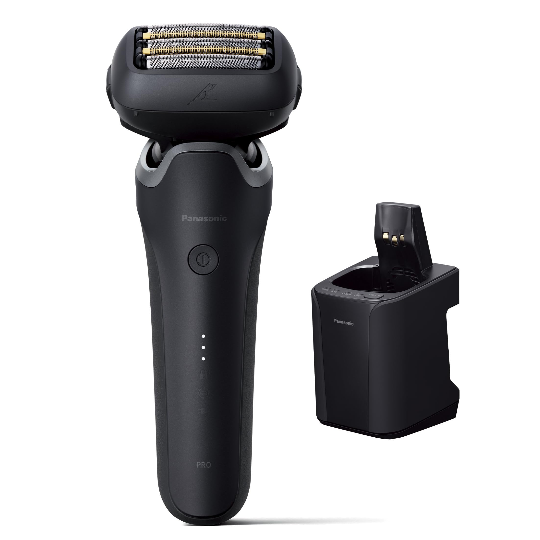 파나소닉 람대쉬 PRO 블랙 ES-L570D-K 5중날 전기면도기 자동세척기포함