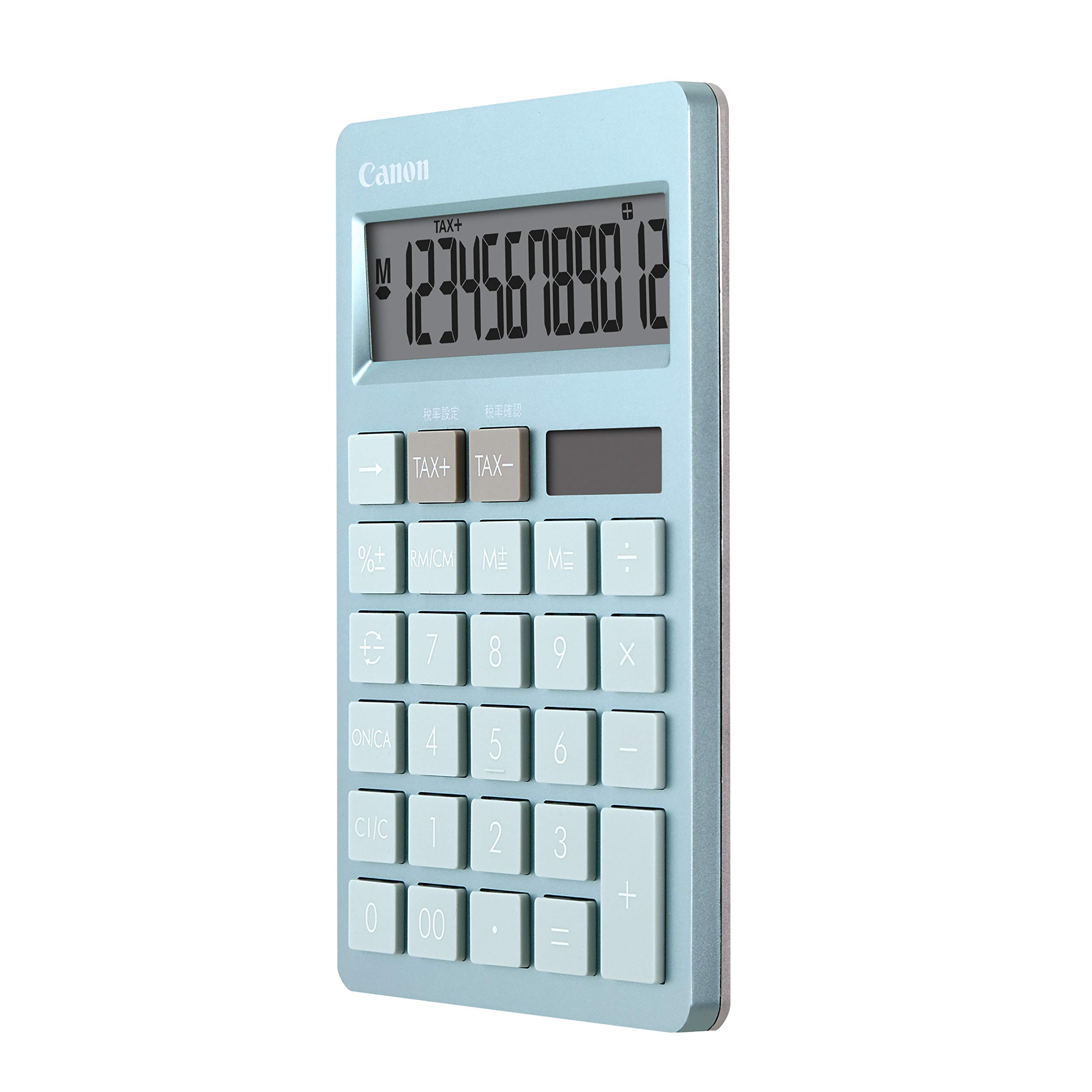 캐논 HS-1200TC 블루 12자리 탁상용 계산기 이미지 4