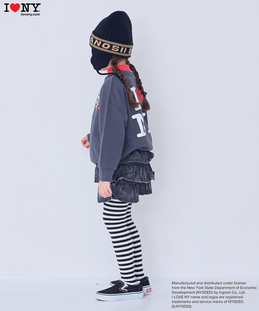 마키즈 I LOVE NY 별주 프린트 맨투맨 B10 오프화이트 80 이미지 7
