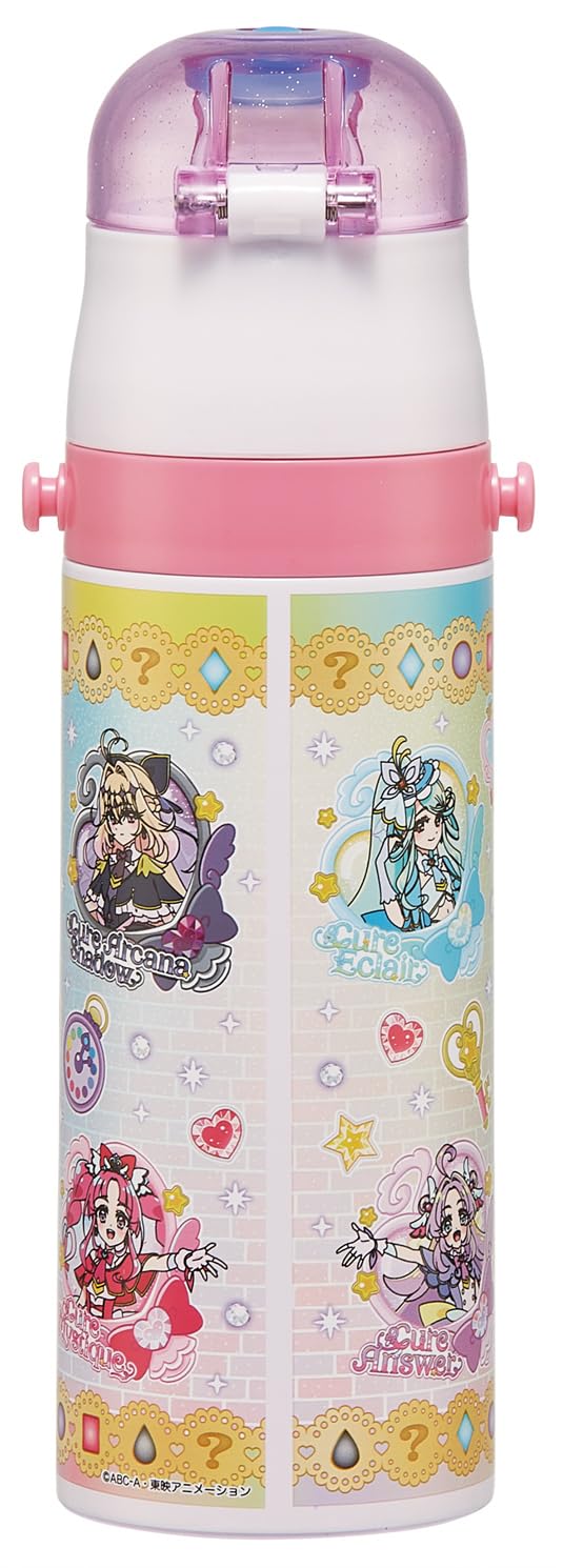 스케이터 명탐정 프리큐어 470ml 어린이용 스테인리스 보냉 물통 이미지 10