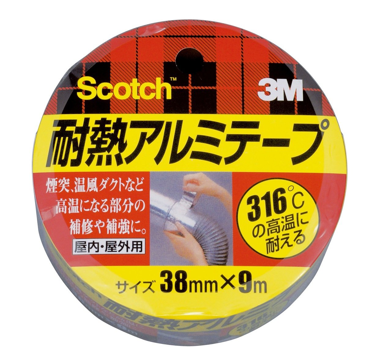 3M 스카치 내열 알루미늄 테이프 ALT-38 2. 내열 38mm 9m