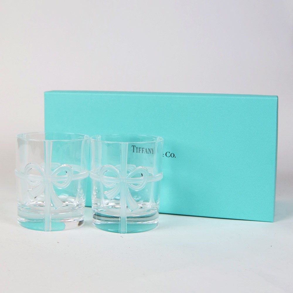 티파니 보우 글라스 215ml 2p 세트