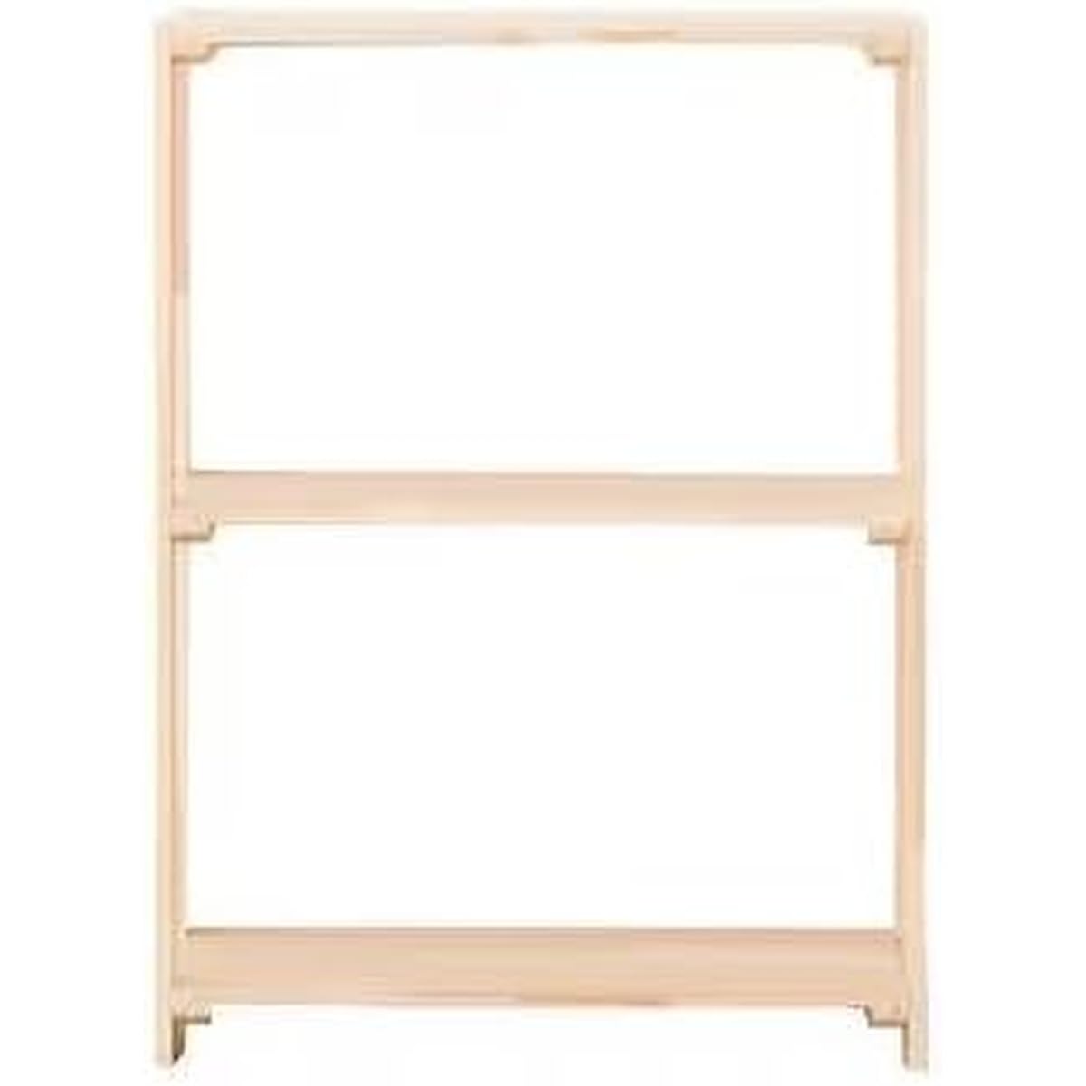 니토리 만크스 내추럴 6230 2단 원목 선반 61.5x30x82.8cm