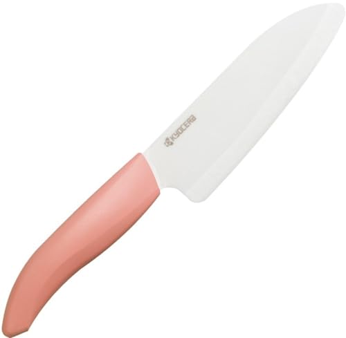 교세라 더스티 핑크 FKB-DPK14-AZ 14cm 세라믹 산토쿠 칼 이미지 1
