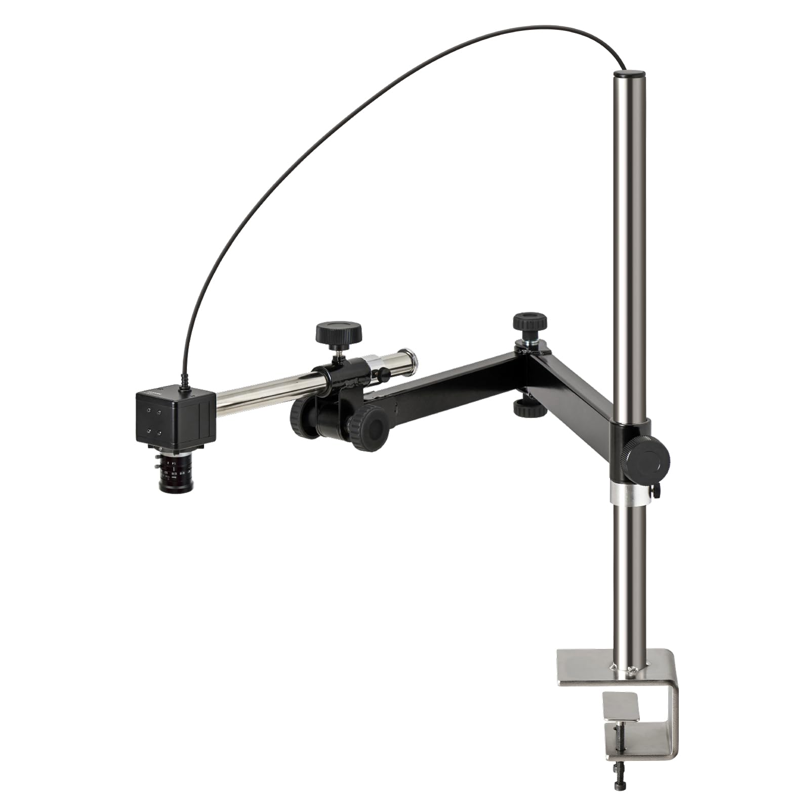 호잔 USB 연결 300만 화소 초점거리 6mm 작동거리 200mm-∞ 롱 암 클램프