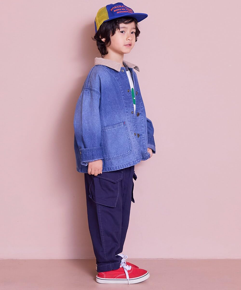 마키즈 데님 커버올 Ｃ２０블루 90 이미지 5
