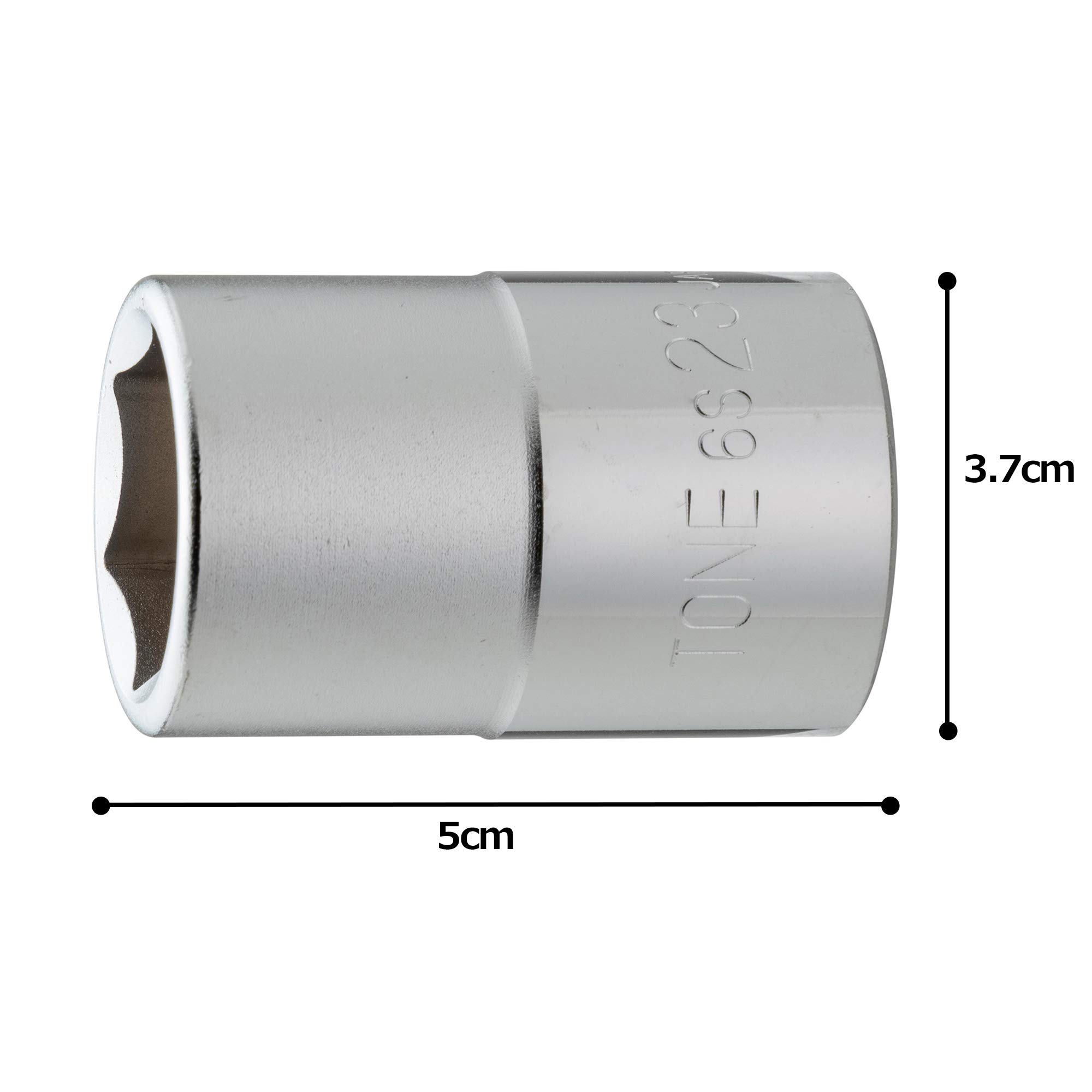 토네 6S-23 6각 소켓 19.0mm 23mm 이미지 5
