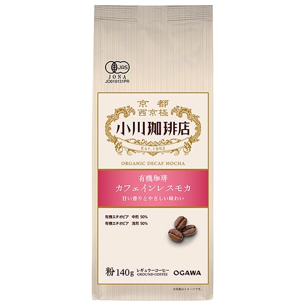 오가와커피 유기농 디카페인 모카 분쇄원두 700g 5봉