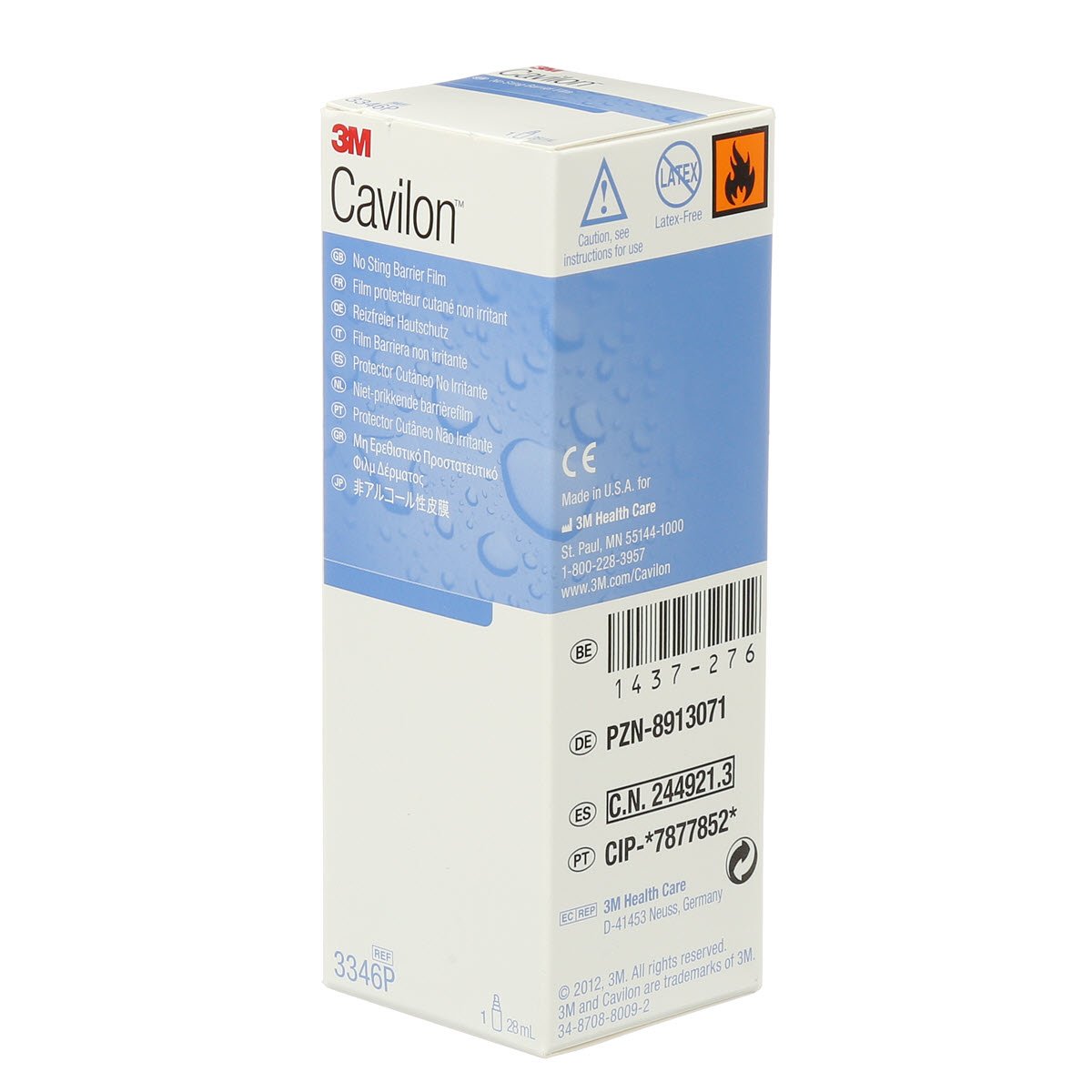 3M 캐빌론 비알콜성 피부보호막 3346E 28ml 스프레이형 이미지 2