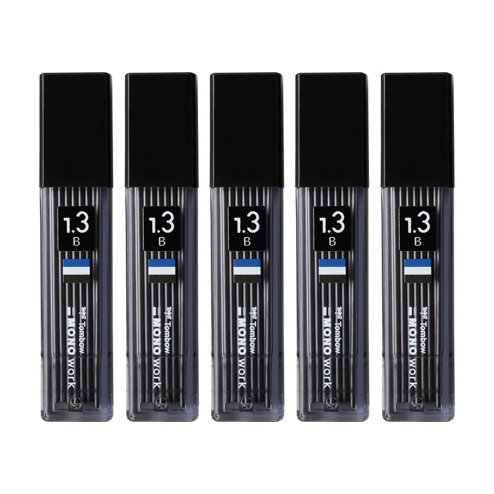톰보 모노워크 샤프심 1.3mm B 5개 ECJ-120-5P