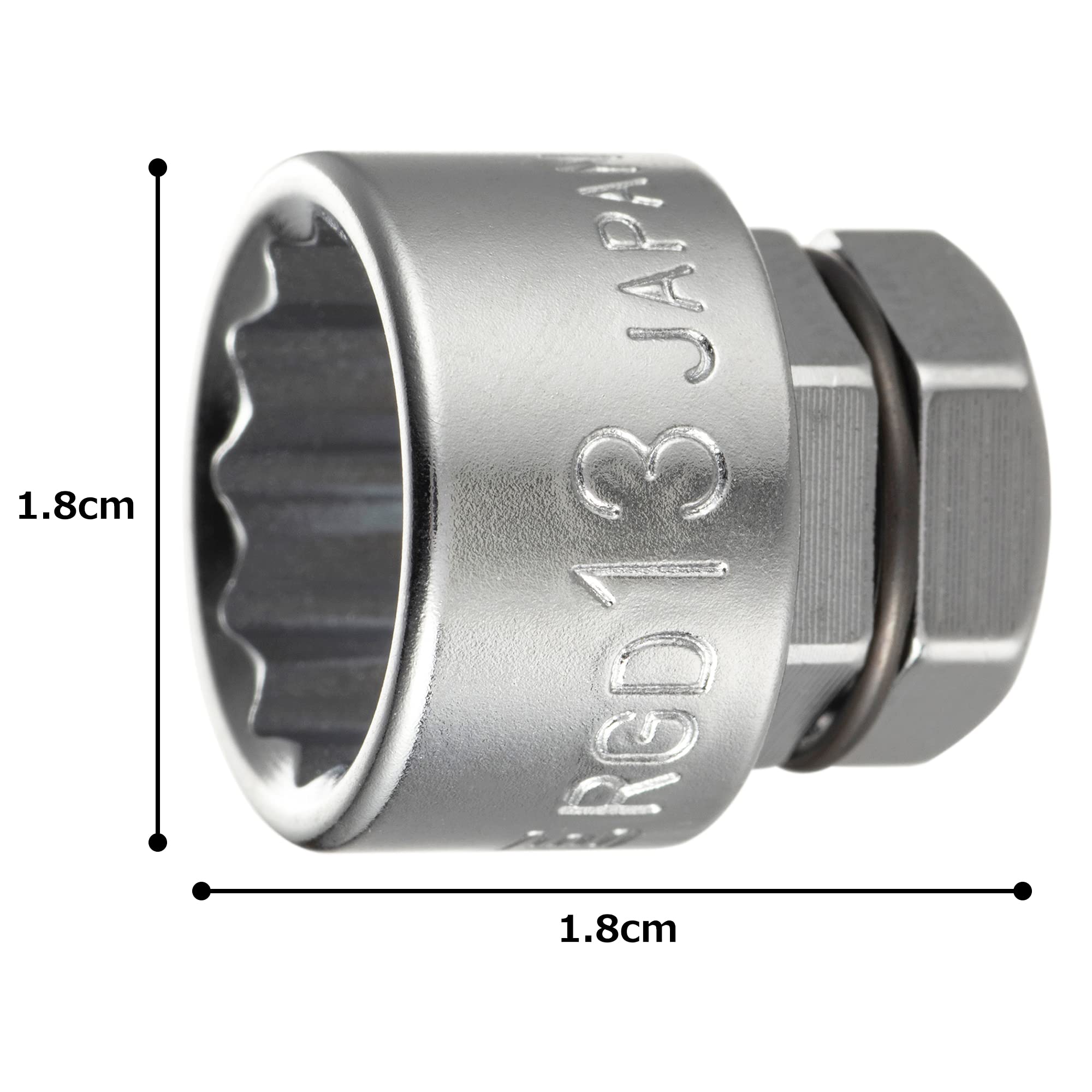 토네 RGD-13 13mm 12각 소켓 안경렌치용 이미지 5