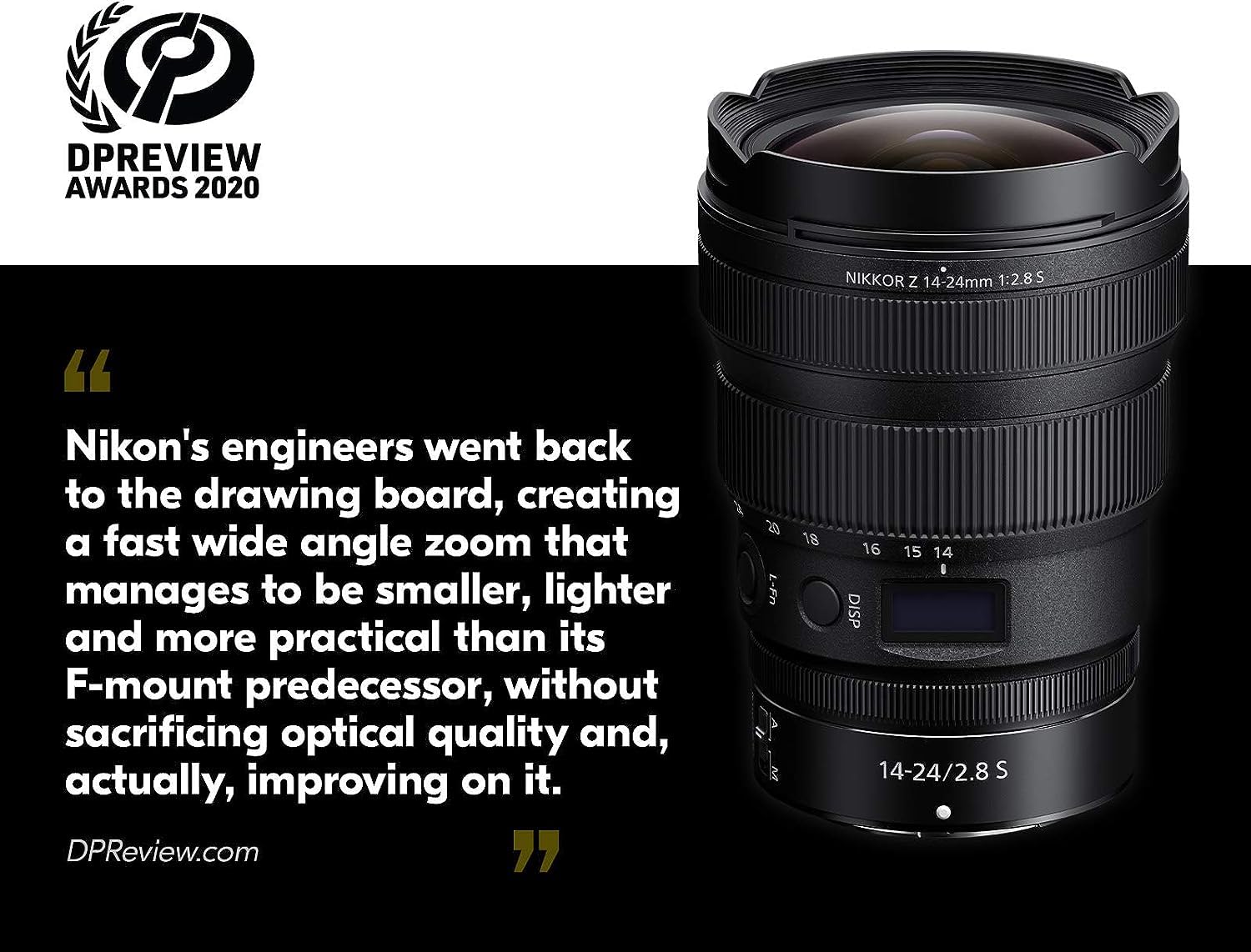 니콘 NIKKOR Z 14-24mm f/2.8 S 초광각 줌렌즈 렌즈 단품 이미지 5