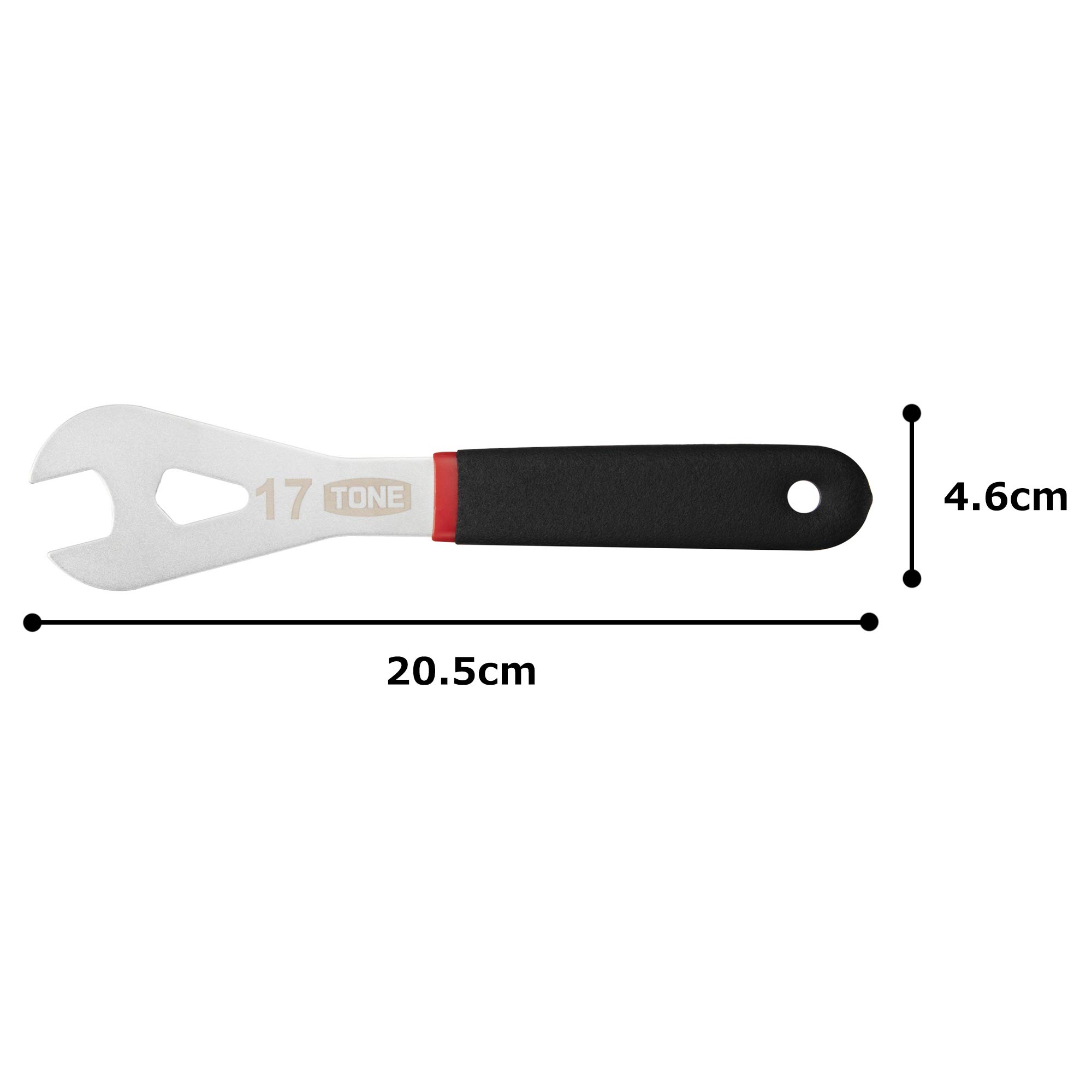 토네 CHCW-17 블랙 17mm 허브 콘 렌치 이미지 5