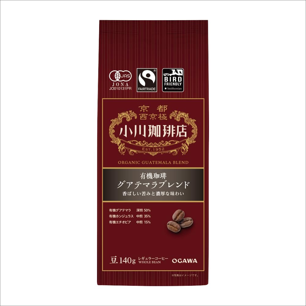 오가와커피 유기농 커피 과테말라 블렌드 원두 140g 유기농 과테말라 블렌드