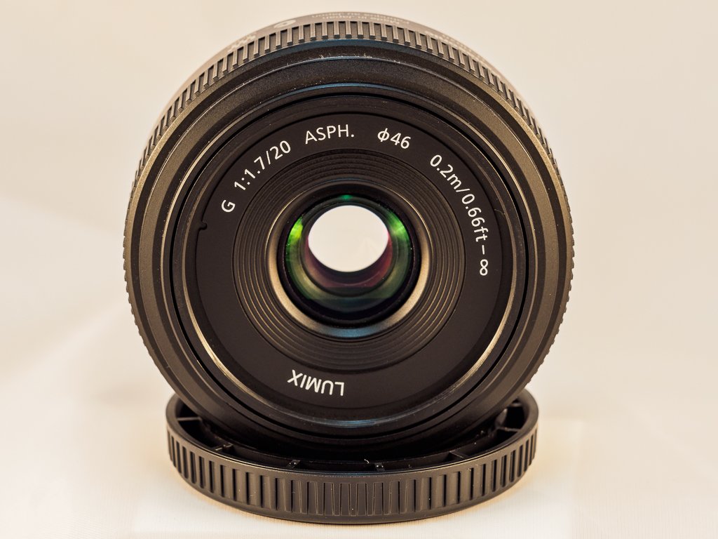 [중고] 파나소닉 루믹스 G 20mm F1.7 ASPH H-H020 단렌즈 팬케이크 이미지 1