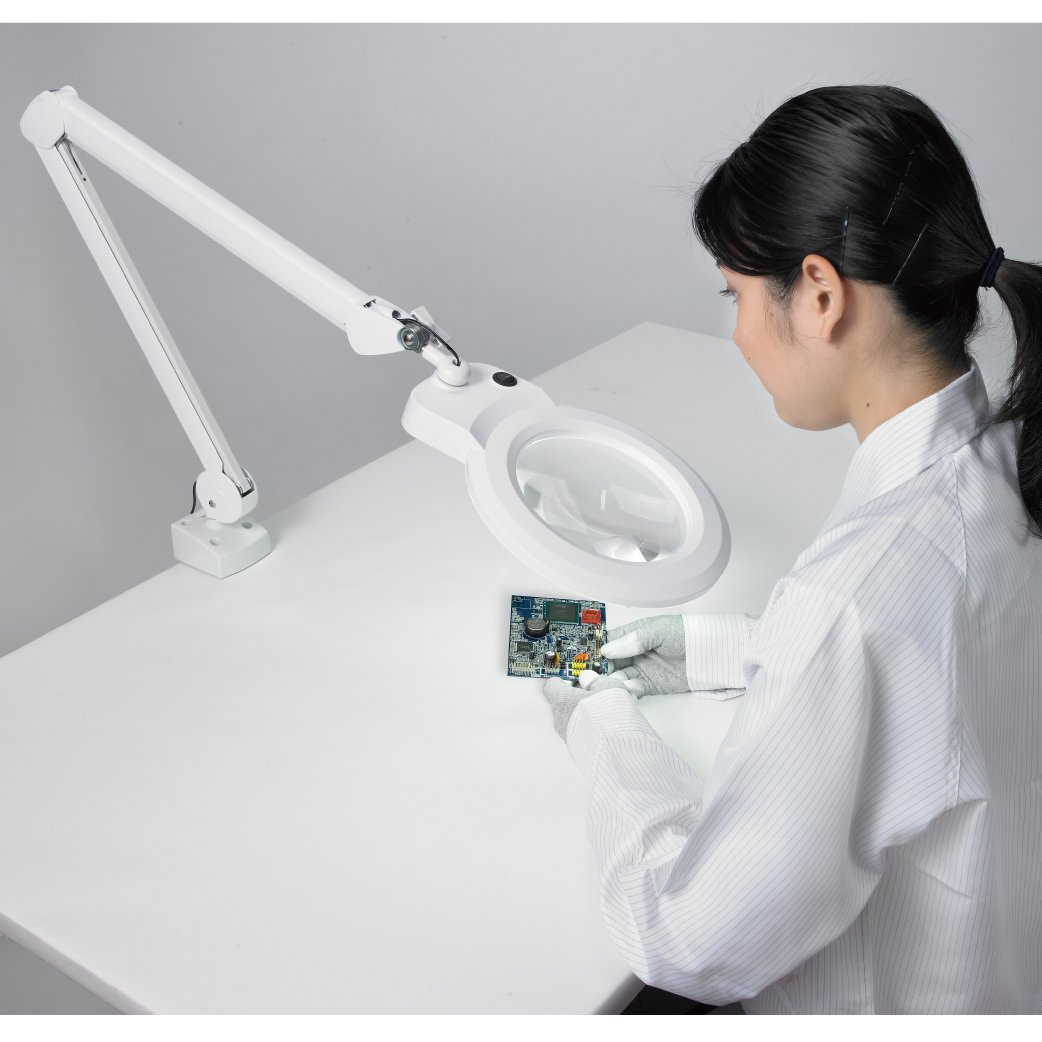 호잔 LED 암 확대경 L-678 1.75배율 배율:1.75 이미지 2