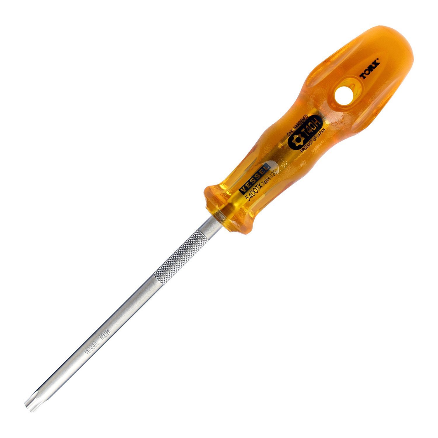 베셀 파워그립 5400TX T40H 120mm 별 드라이버 보안용