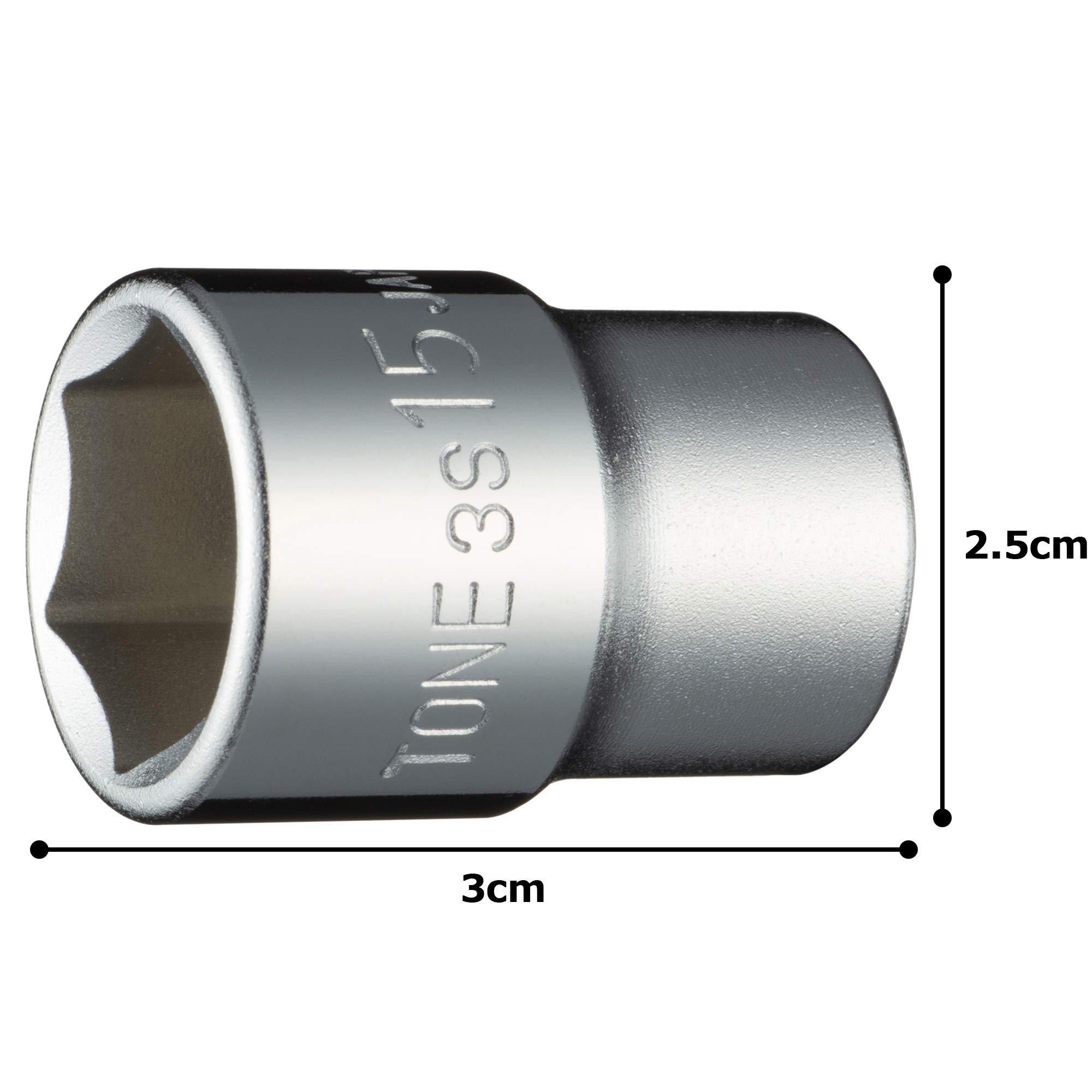 토네 HP3S-15 6각 소켓 15mm 이미지 5