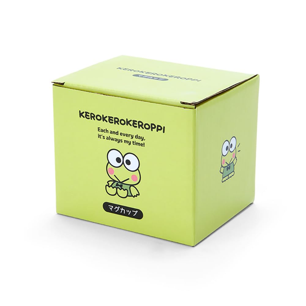 산리오 케로케로케로피 422851 도자기 머그컵 260ml 그린 이미지 3