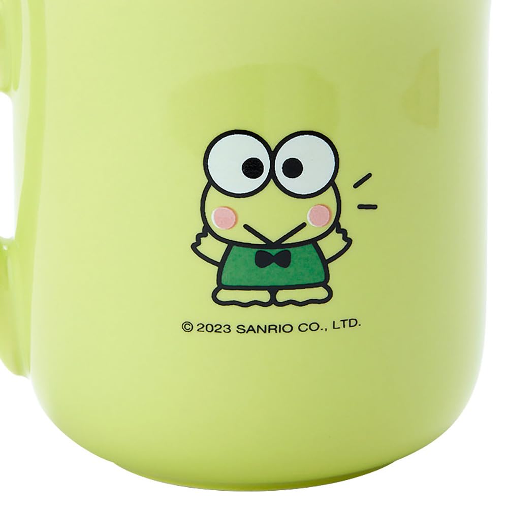 산리오 케로케로케로피 422851 도자기 머그컵 260ml 그린 이미지 5
