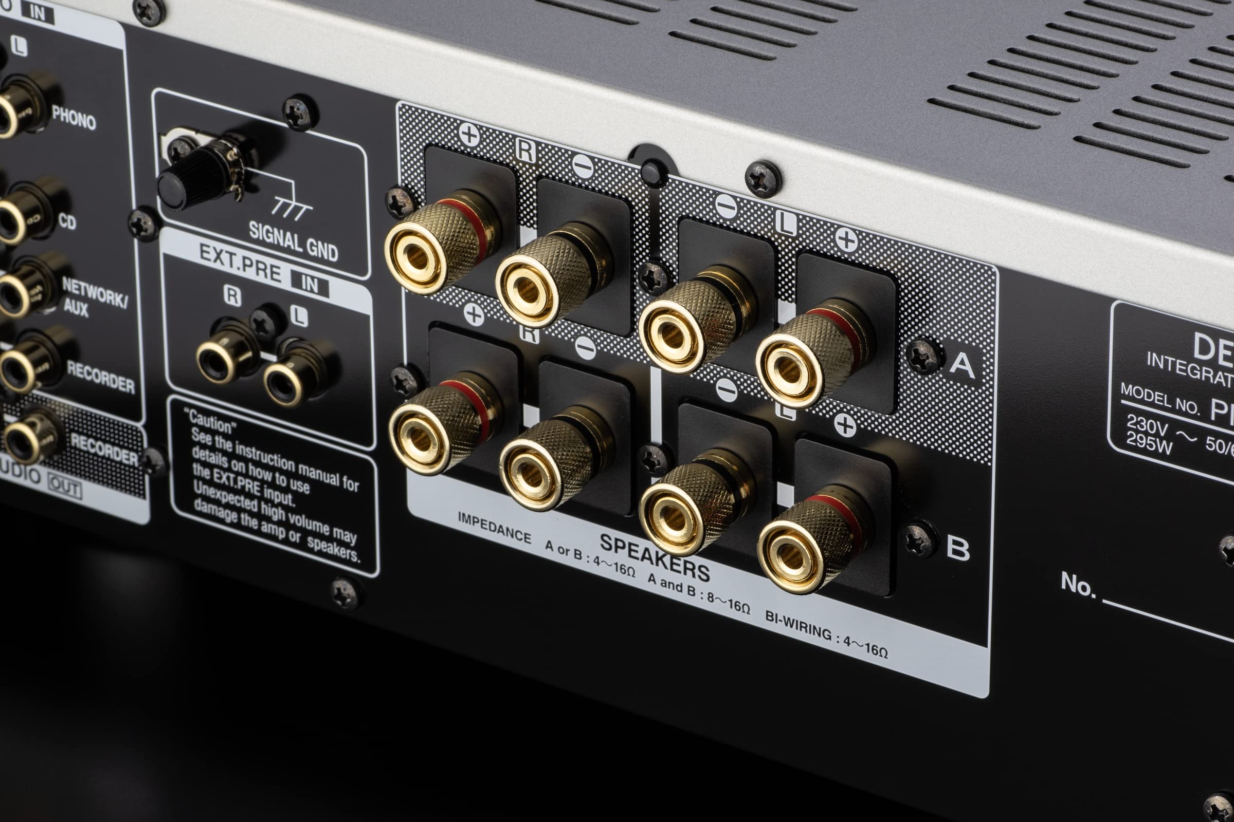 데논 인티앰프 PMA1700NE 프리미엄 실버 USB-DAC 이미지 6