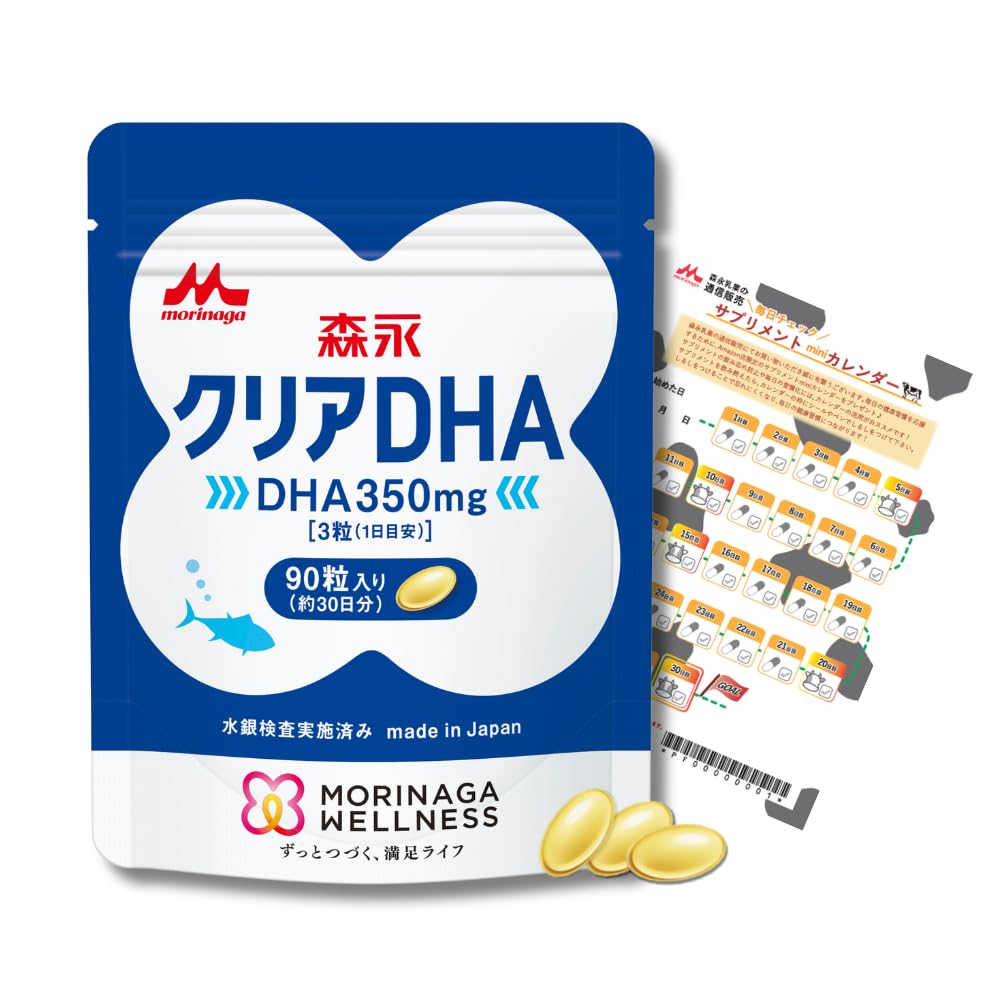 모리나가 클리어DHA EPA 오메가3 30일분 건강기능식품 1봉(30일분)