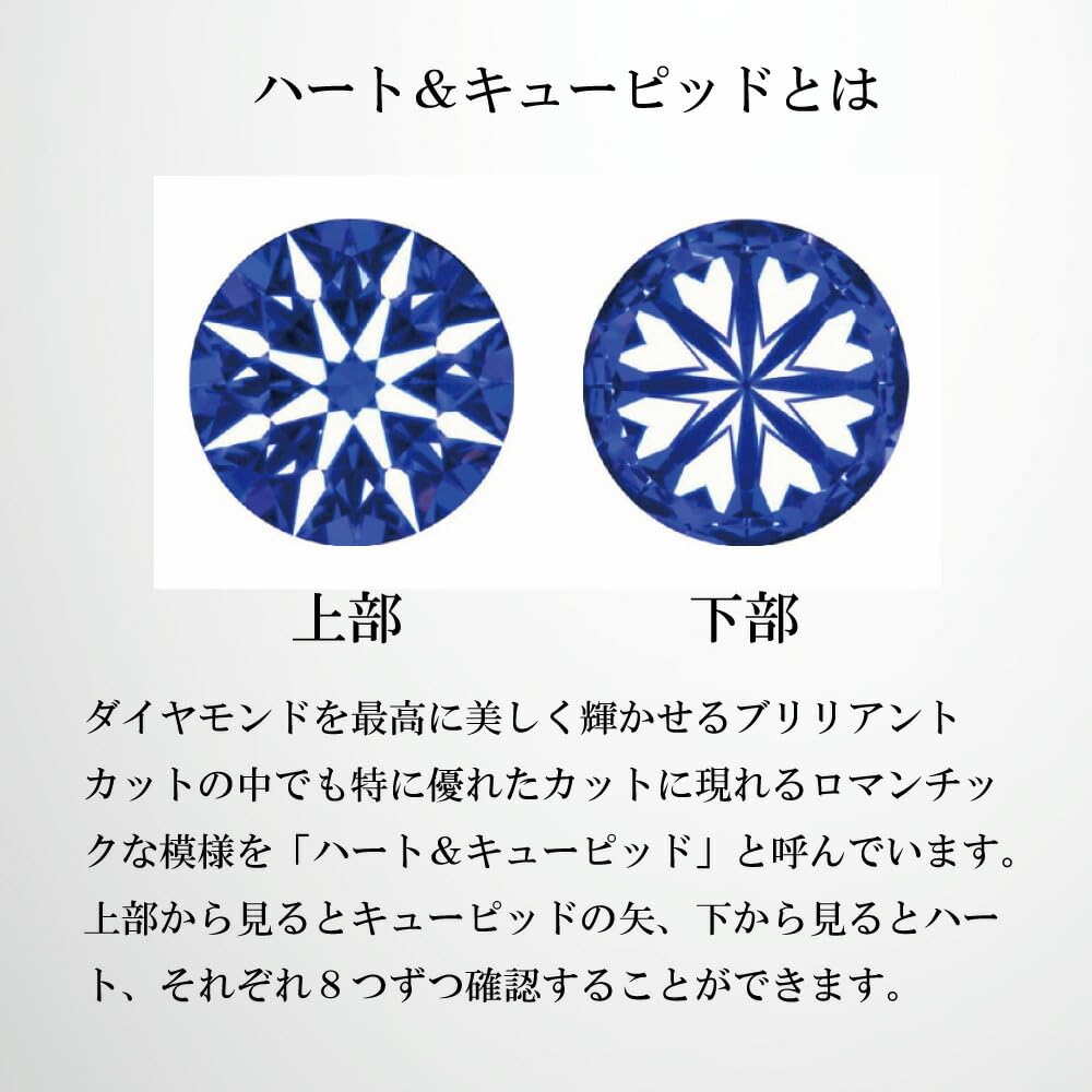 교세라 플래티넘 0.3캐럿 다이아몬드 반지 D컬러 3EX 4발 세팅 9 이미지 6