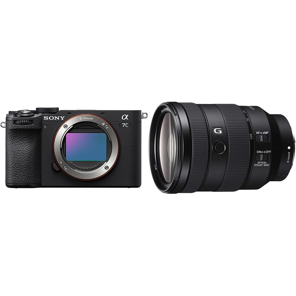 소니 알파  7C II 블랙 ILCE-7CM2 표준 줌 렌즈 키트 SEL24105G