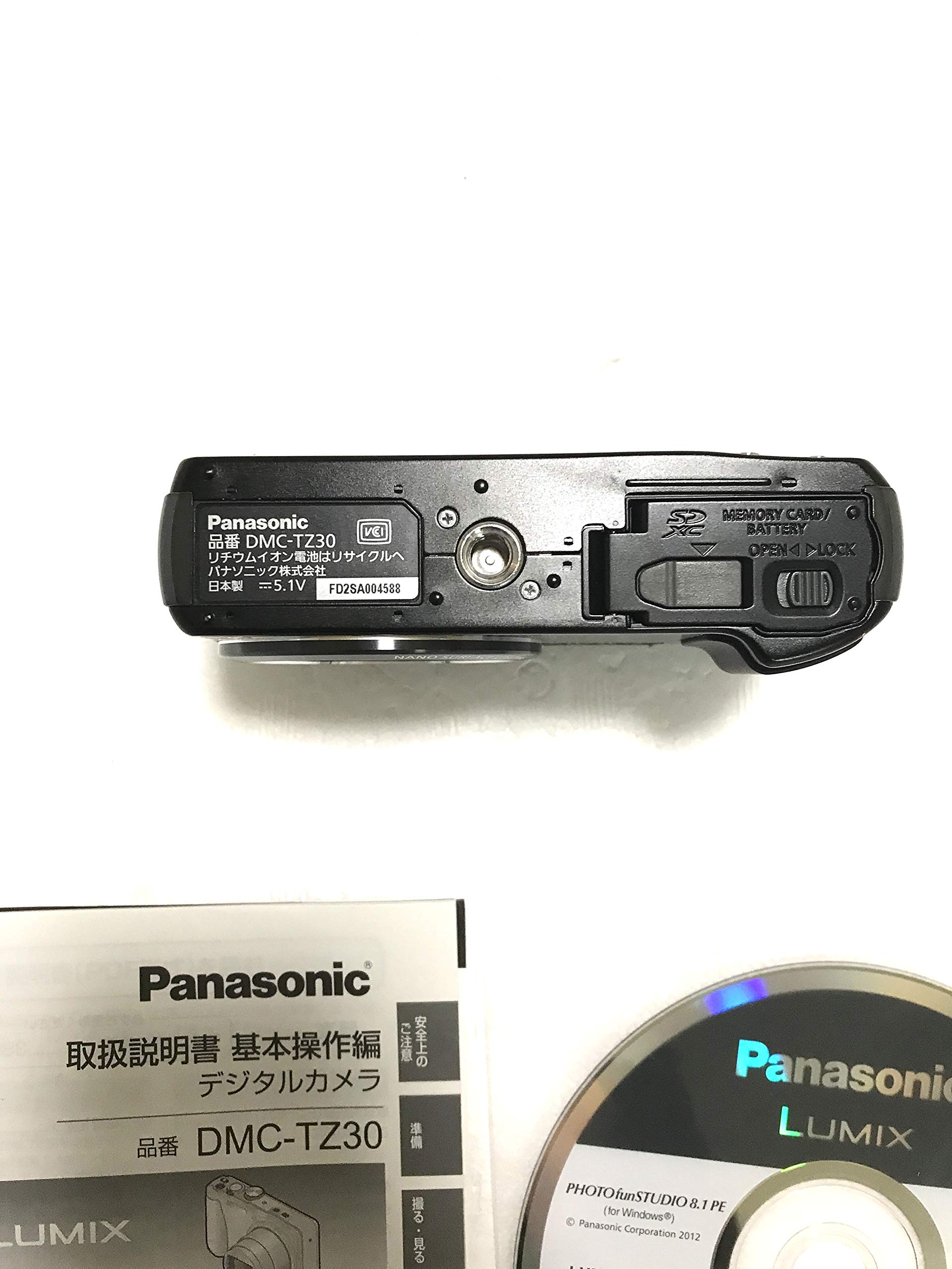 [중고] 파나소닉 루믹스 블랙 DMC-TZ30-K 디지털 카메라 광학 20배줌 이미지 4