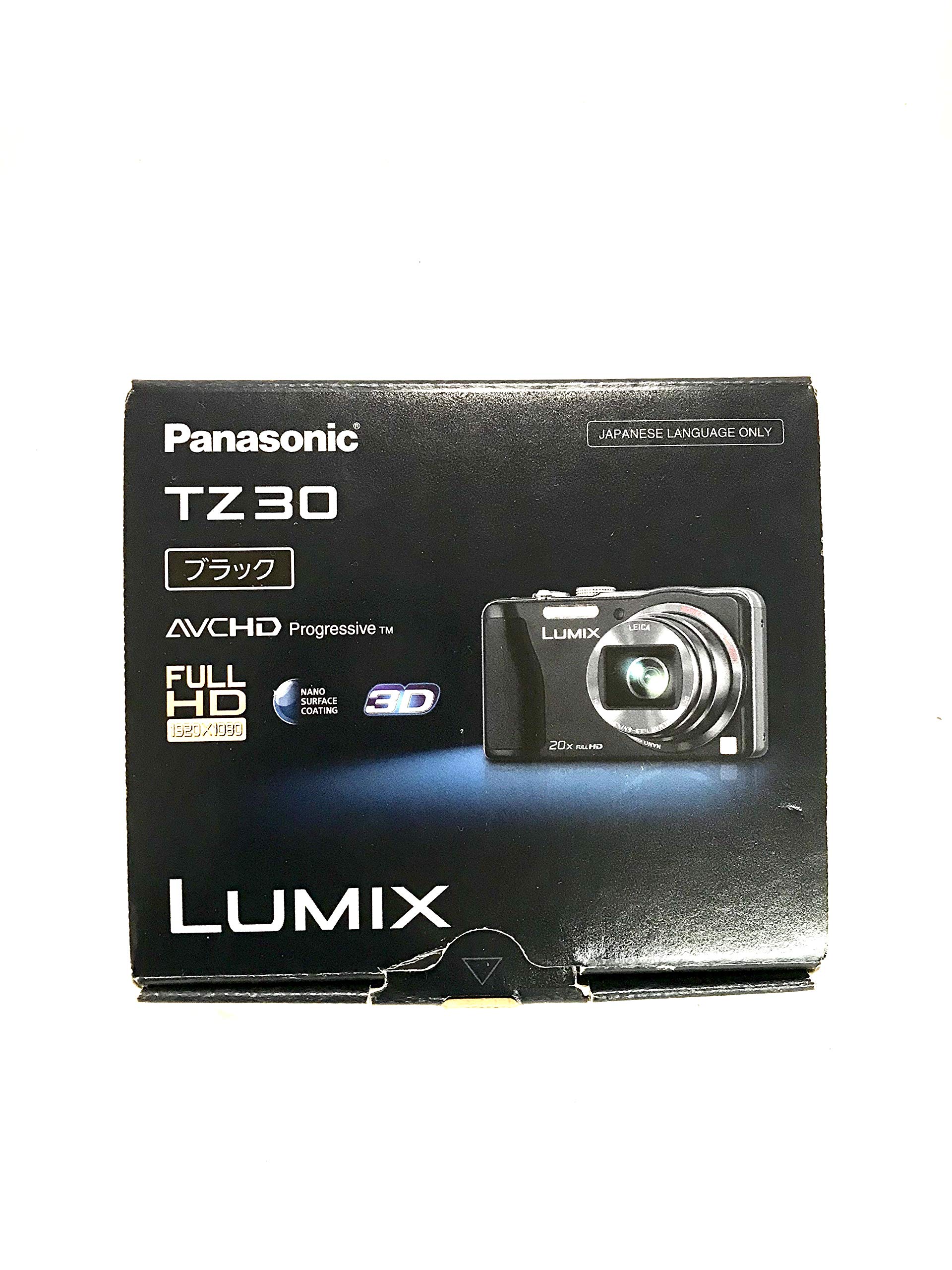 [중고] 파나소닉 루믹스 블랙 DMC-TZ30-K 디지털 카메라 광학 20배줌