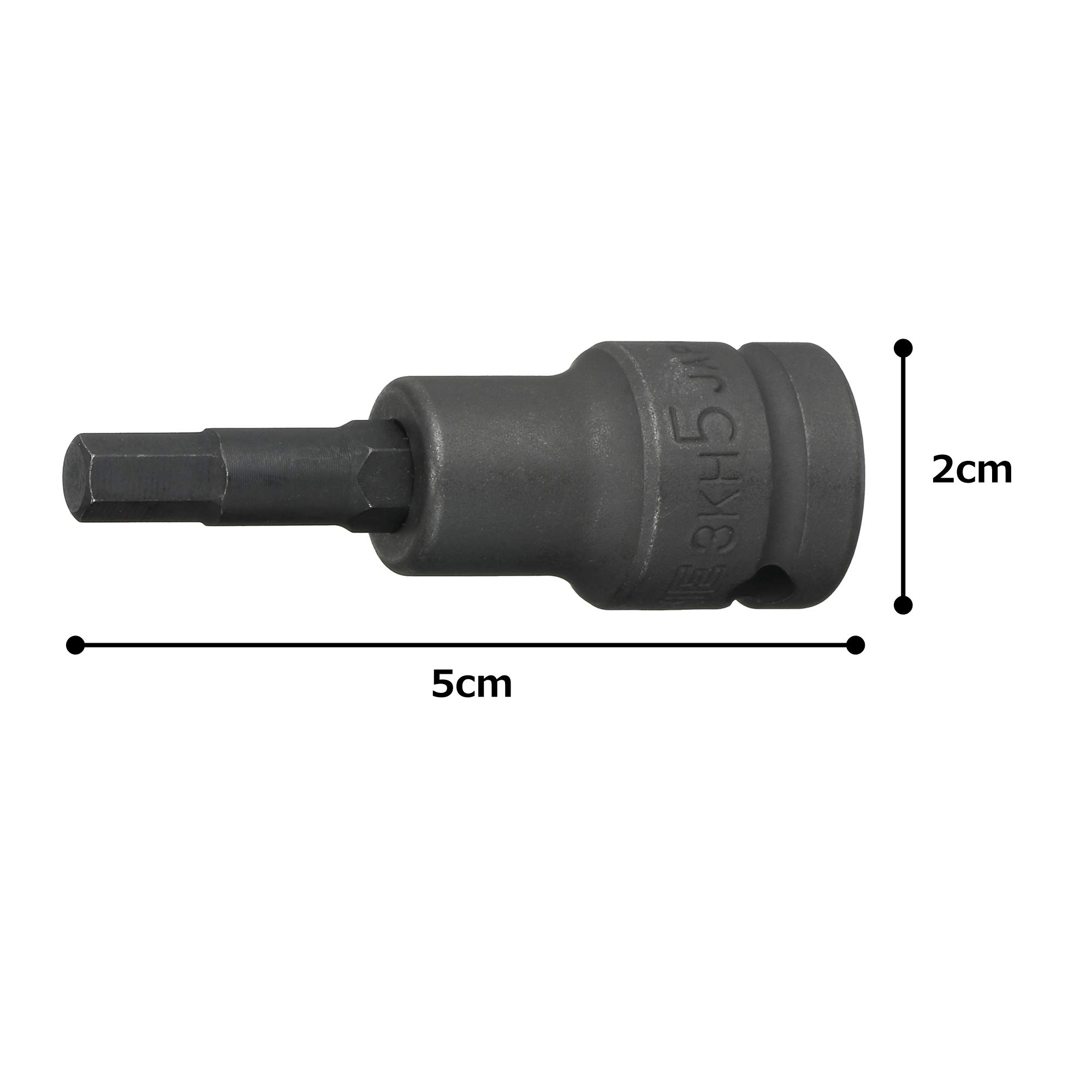 토네 HP3KH-05 육각 소켓 5mm 9.5mm 강력형 이미지 5