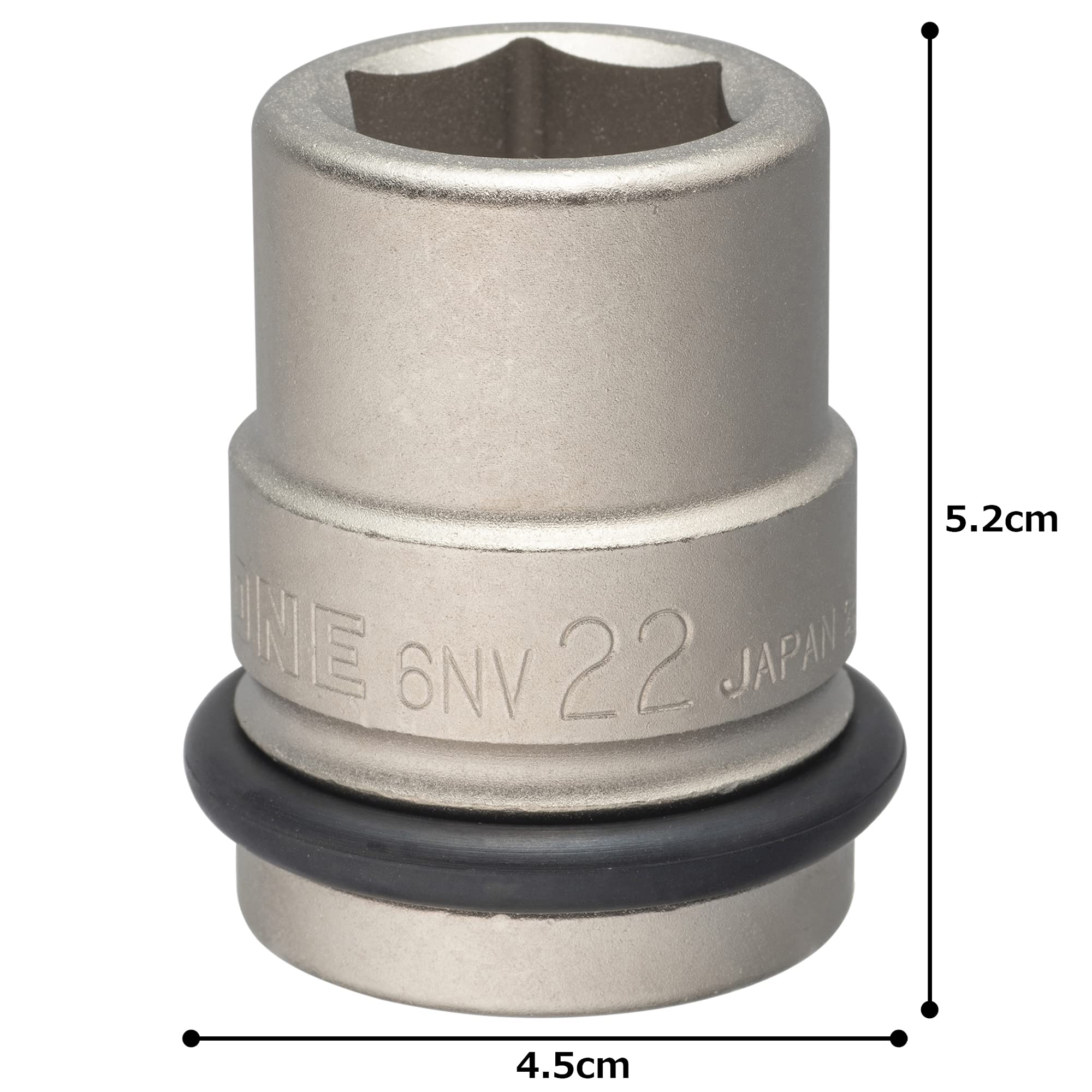 토네 6NV-22 19.0mm 임팩트 소켓 이미지 4