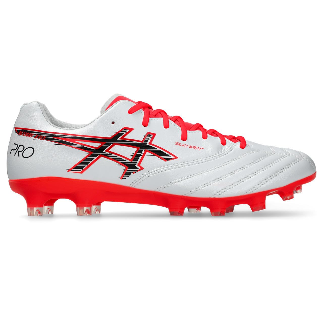 아식스 축구화 DS LIGHT X-FLY 105 25.5 cm 2E 105(화이트/플래시 레드) 이미지 3