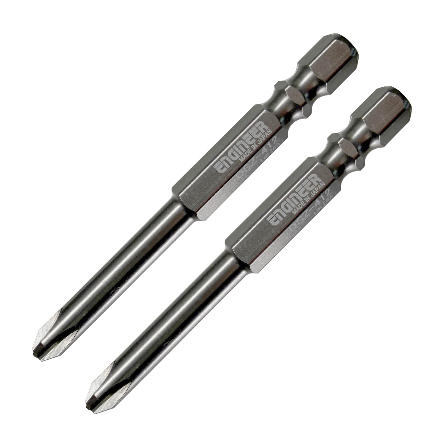 엔지니어 네지사우루스 ZERO 비트 DSZ-4122 십자 2번 65mm 2개입 이미지 1