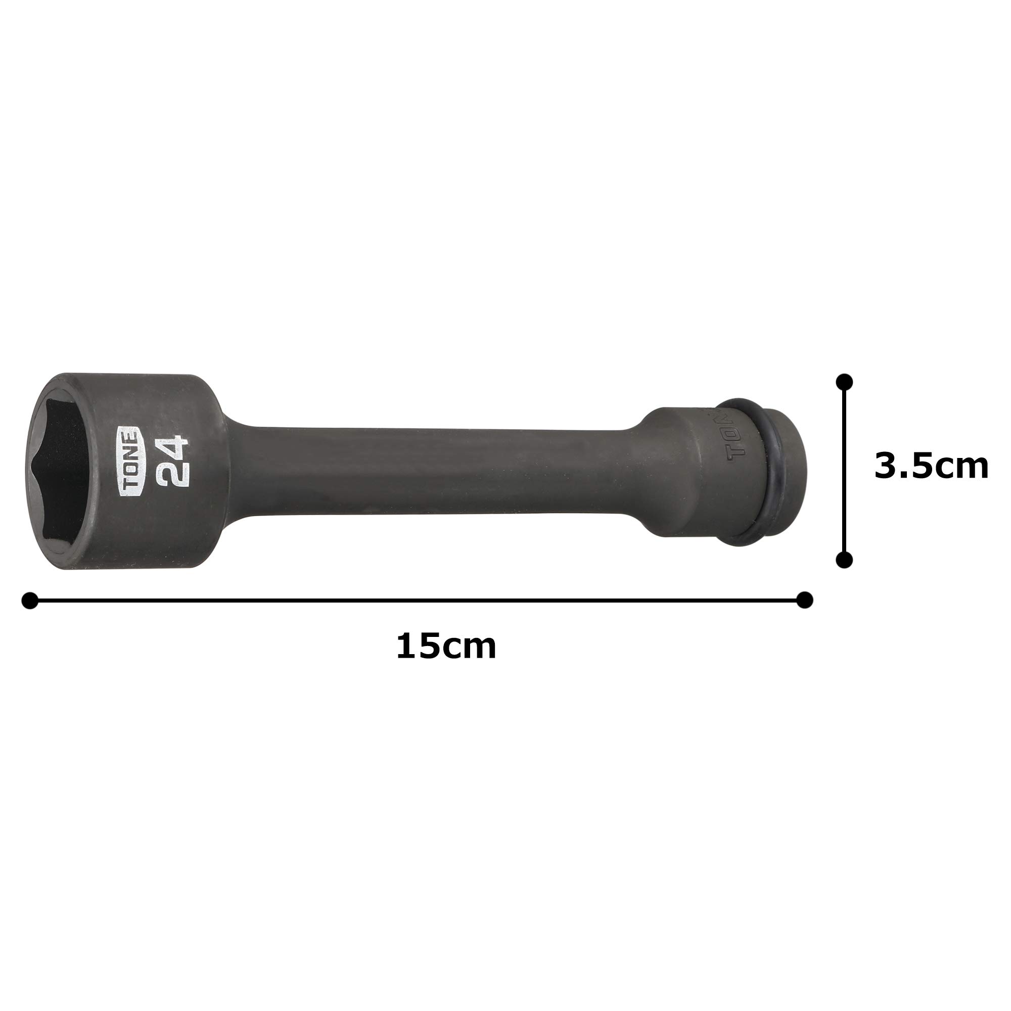 토네 4AEX-24L150 24mm 임팩트 익스텐션 소켓 이미지 5