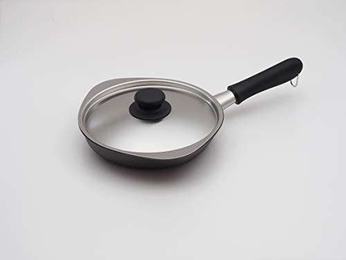 소리야나기 질화철 프라이팬 18cm 더블파이버 요철가공 이미지 2
