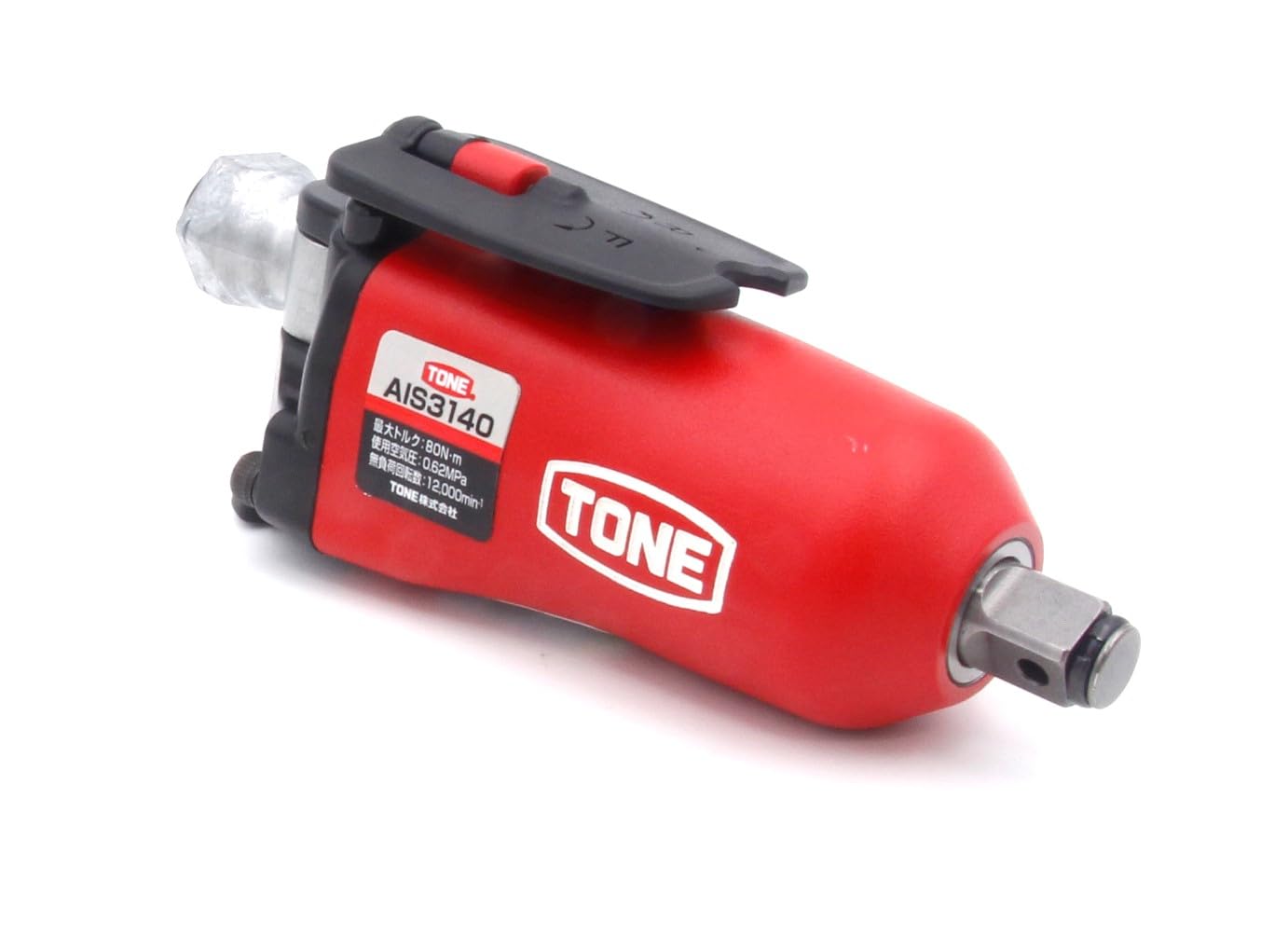 토네 AIS3140 레드 9.5mm 에어 임팩트 렌치 버터플라이형 80Nm