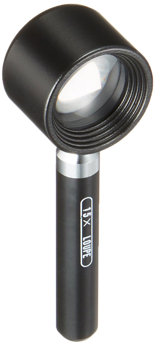 신와 루페 75564 R-1 핸드형 15배 18mm 고배율 확대경