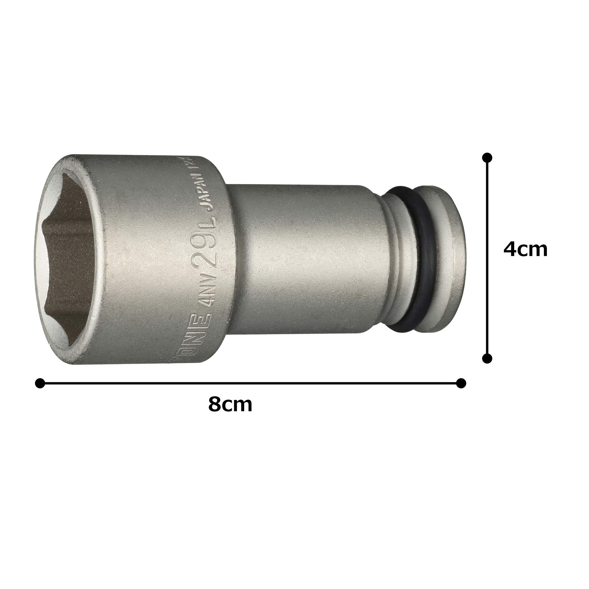 토네 HP4NV-29L 29mm 임팩트 롱소켓 이미지 5