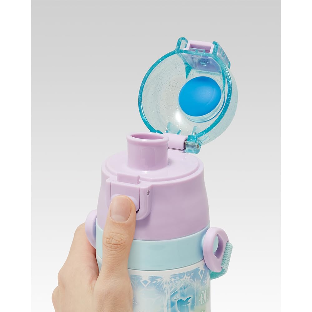 스케이터 겨울왕국 2way 470ml 아동용 물통 보온보냉 경량 이미지 6