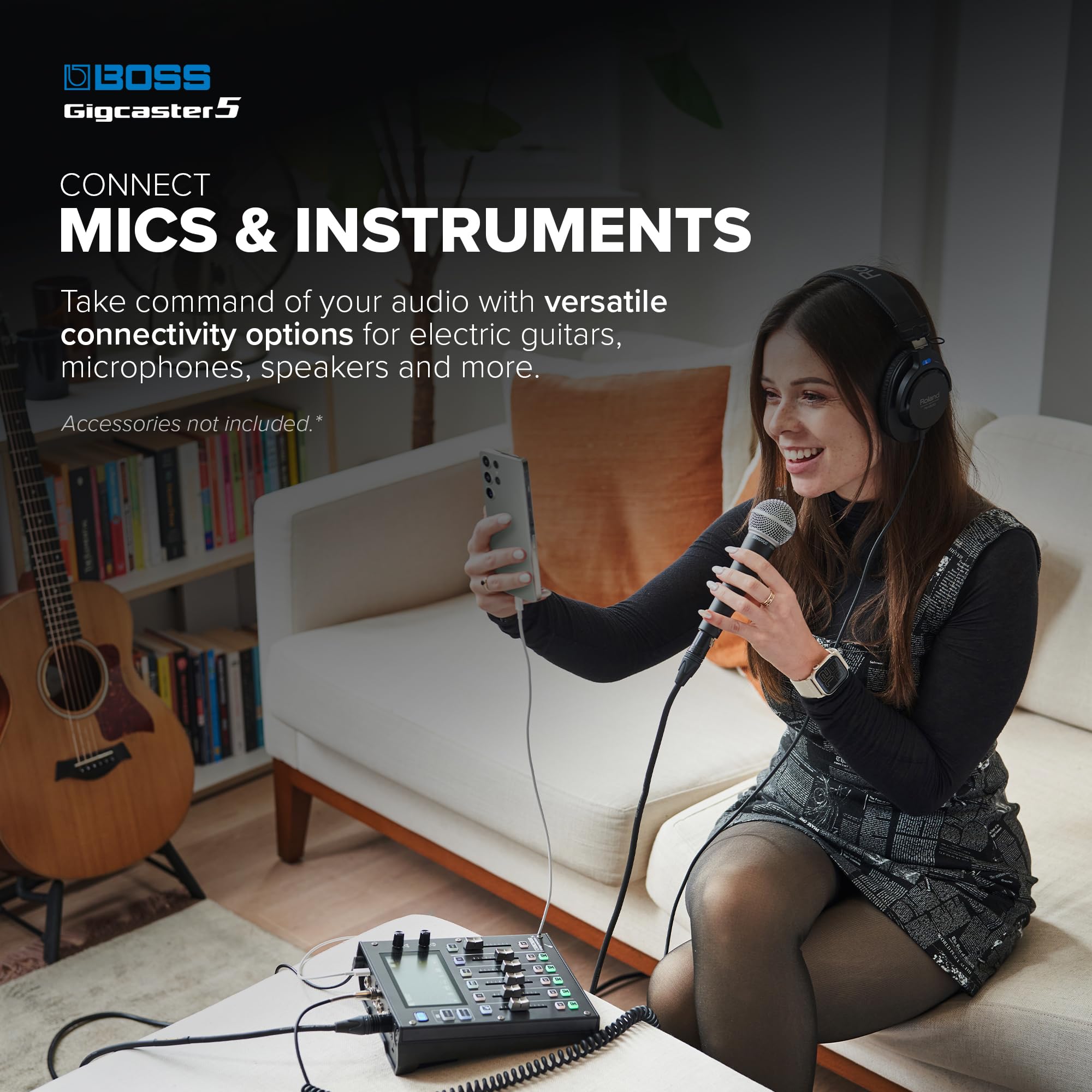 보스 긱캐스터 GCS-5 5채널 스트리밍 오디오 믹서 이미지 3