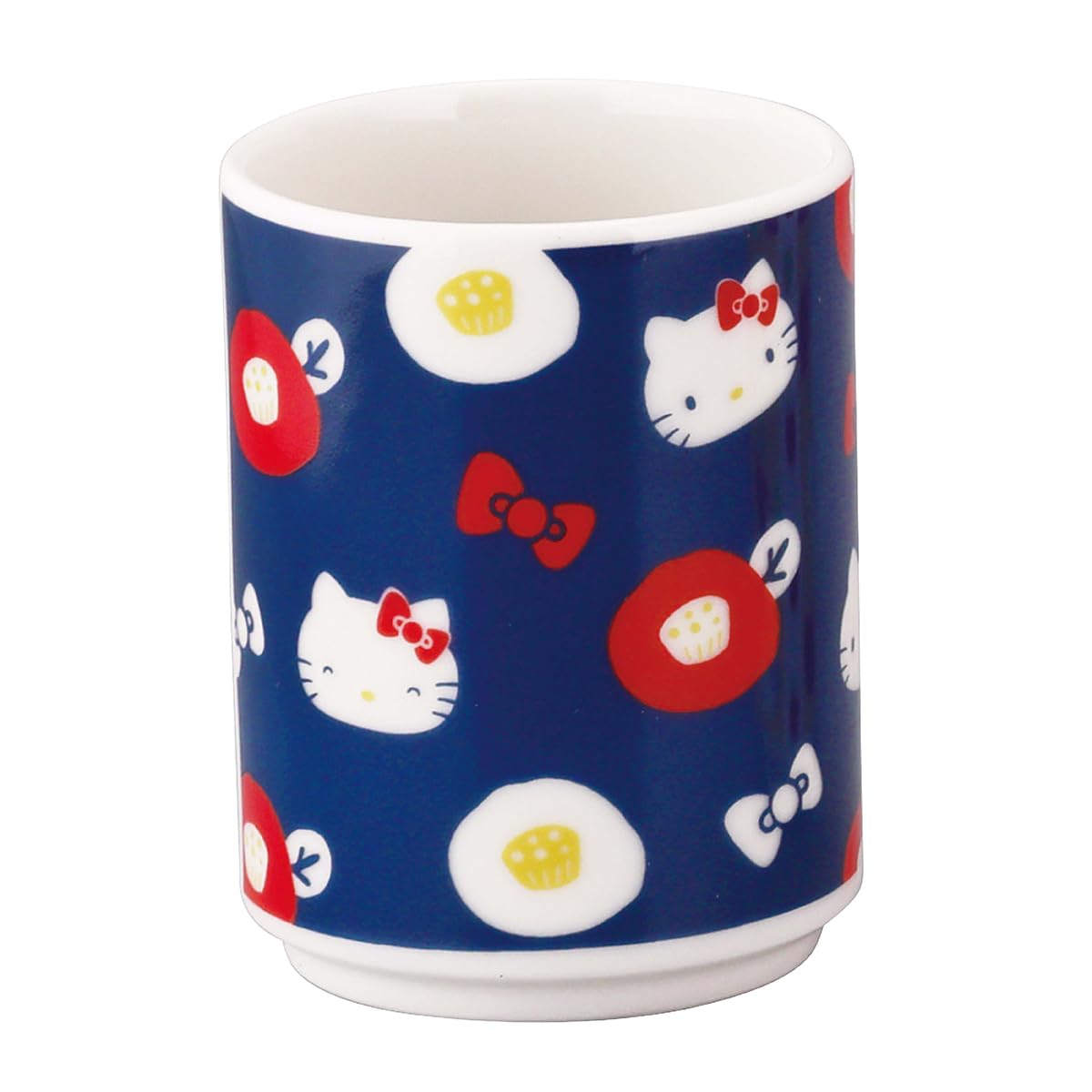 야마카 이로도리 헬로키티 블루 HK201-327 300ml 스시 찻잔 이미지 4
