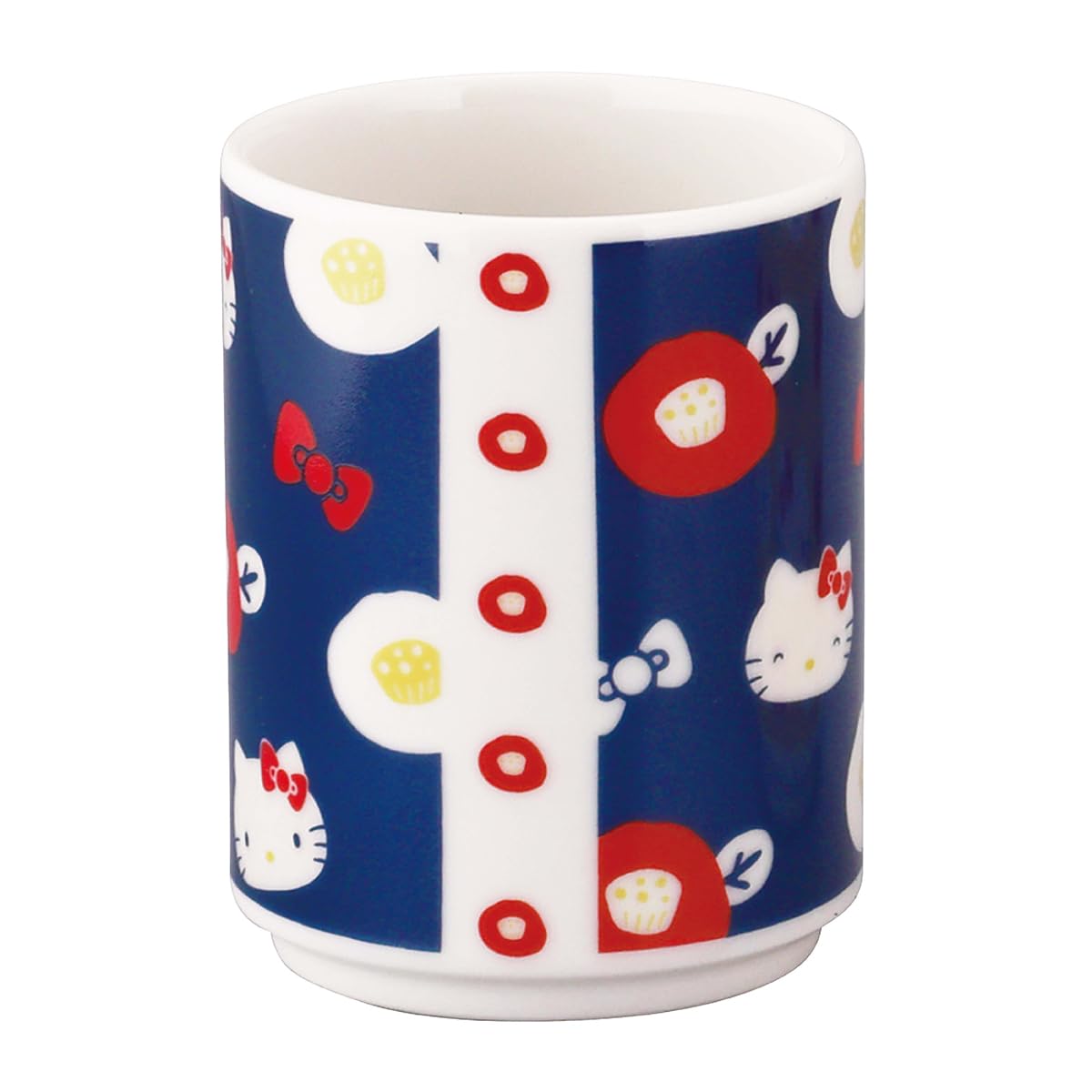 야마카 이로도리 헬로키티 블루 HK201-327 300ml 스시 찻잔 이미지 2