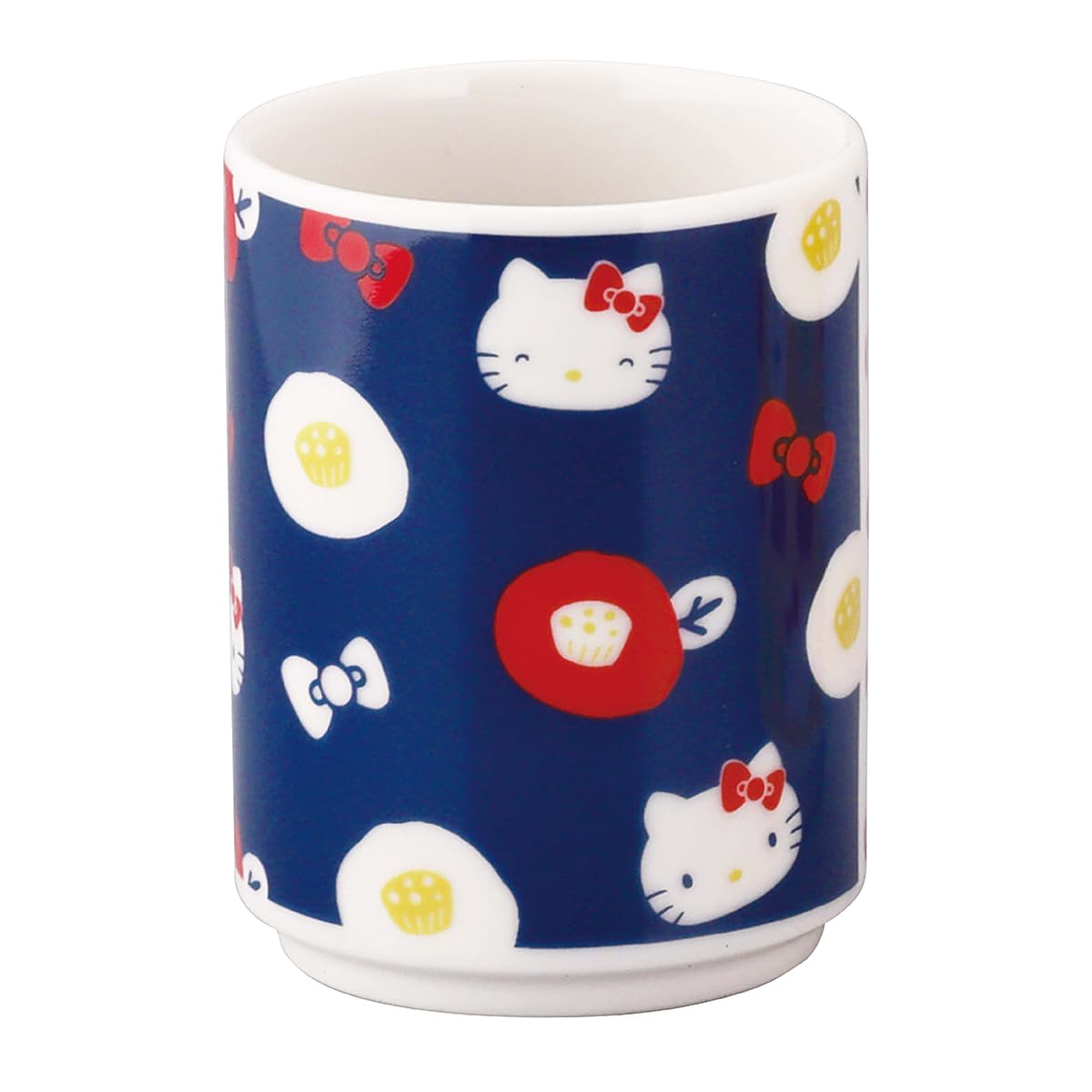 야마카 이로도리 헬로키티 블루 HK201-327 300ml 스시 찻잔 이미지 3