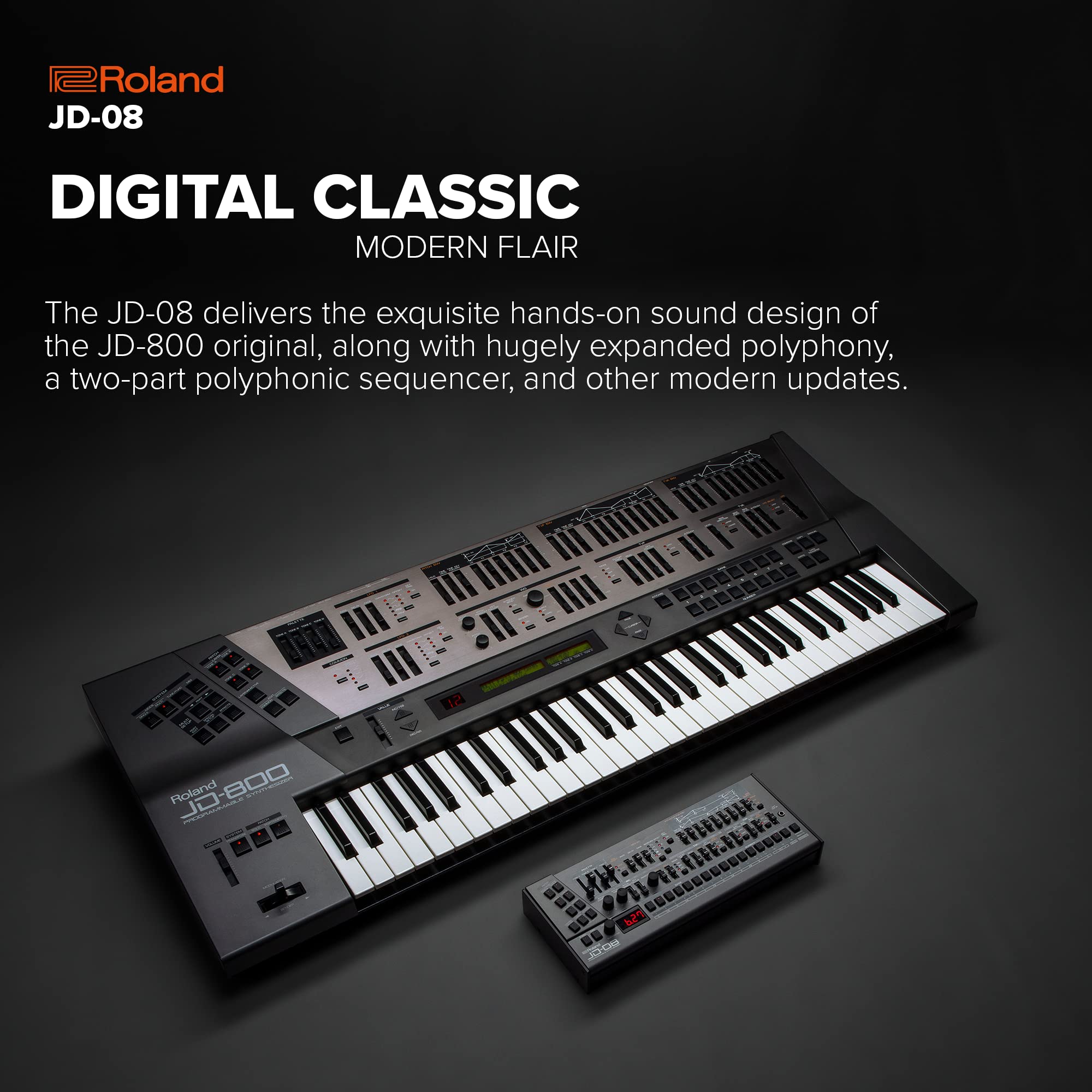 롤랜드 JD-08 신디사이저 모듈 JD-800 사운드 휴대용 이미지 9